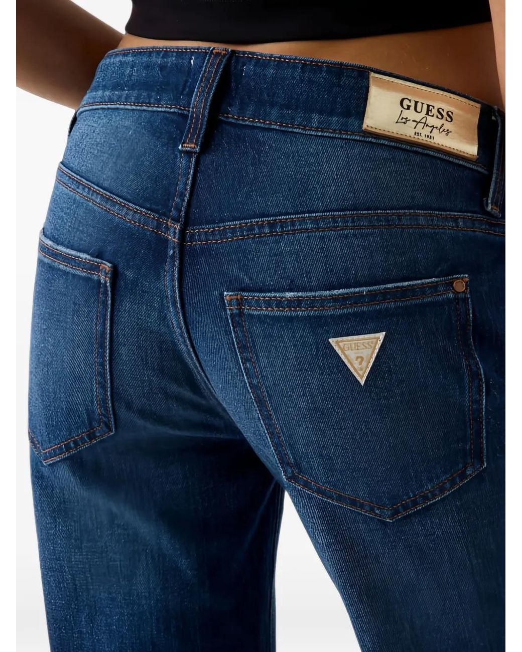 Guess Blue Nicky Straight-Leg-Jeans