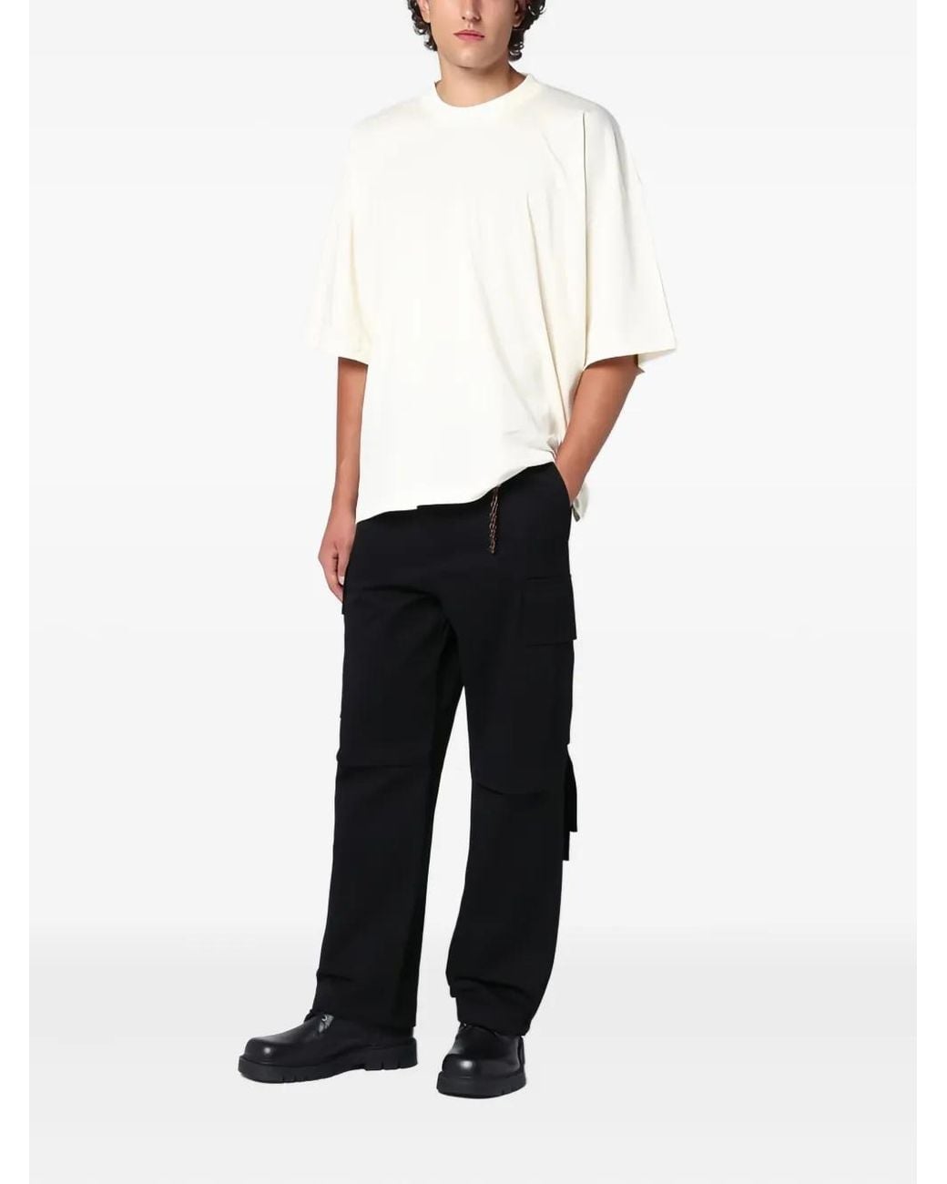 DARKPARK Black DARKPARK Saint Cargo Trousers for men