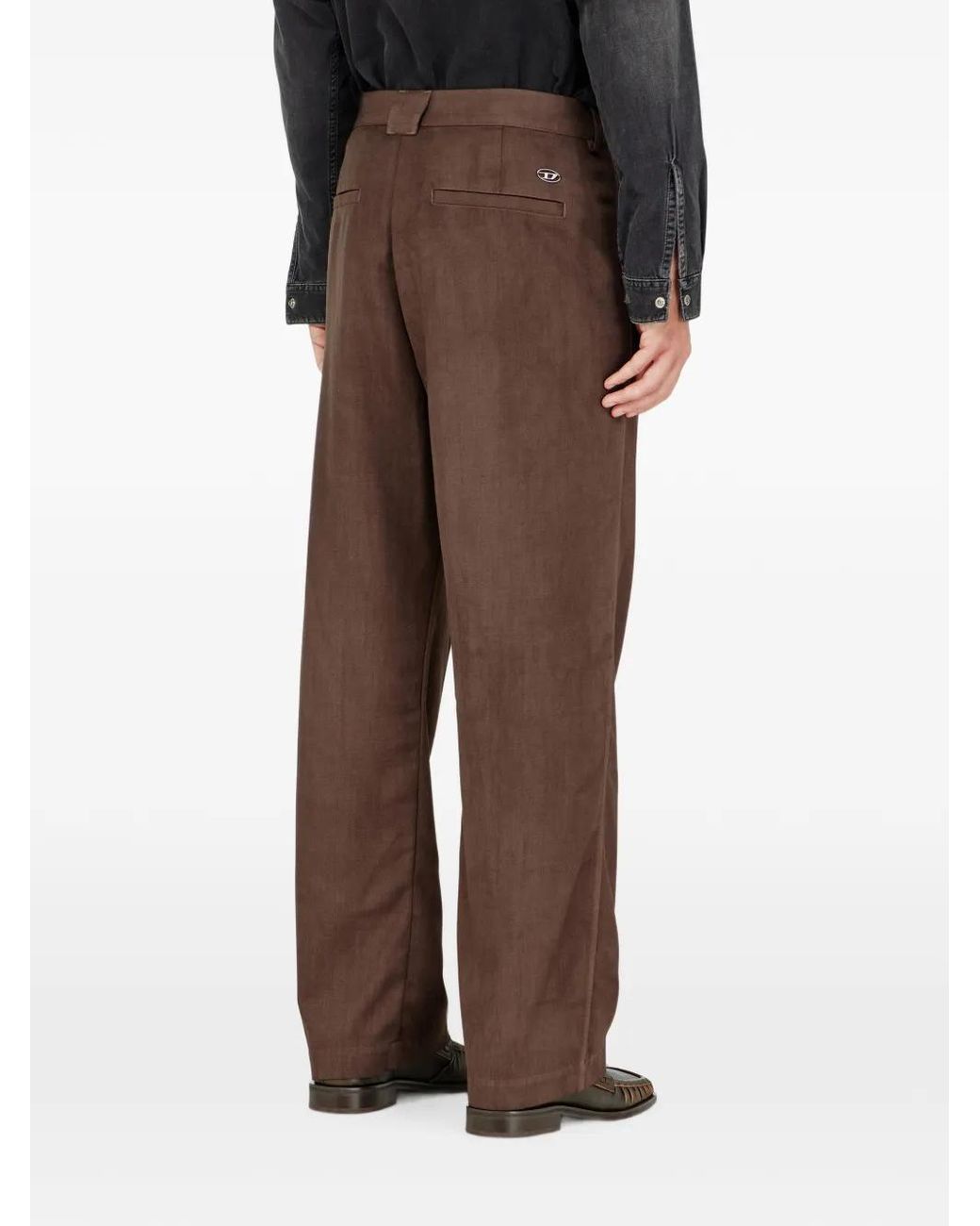 DIESEL Brown Chino Pants for men