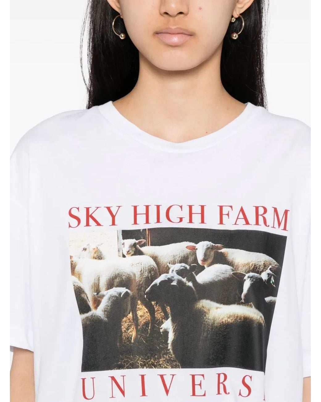 Sky High Farm White Sheep T-Shirt
