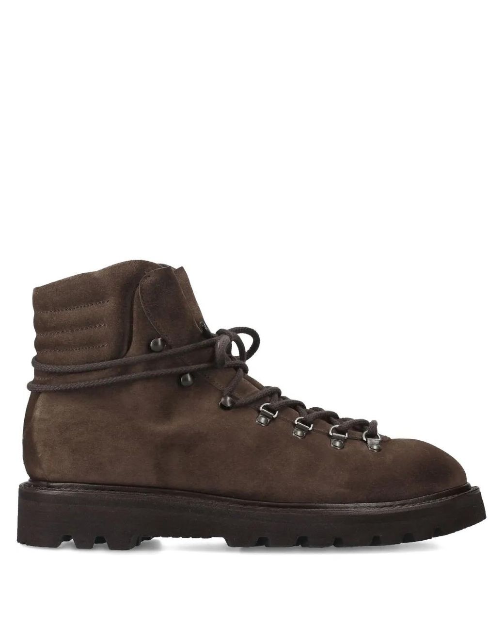 Stivali Stringati di Premiata in Brown da Uomo