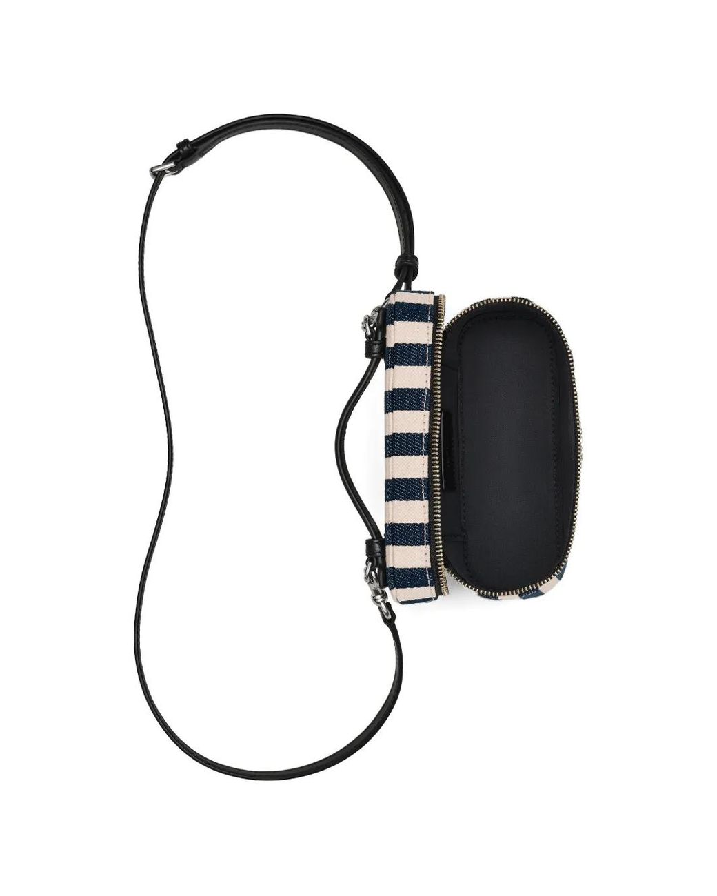 Marc Jacobs Blue The Stripe Everyday Vanity Bag