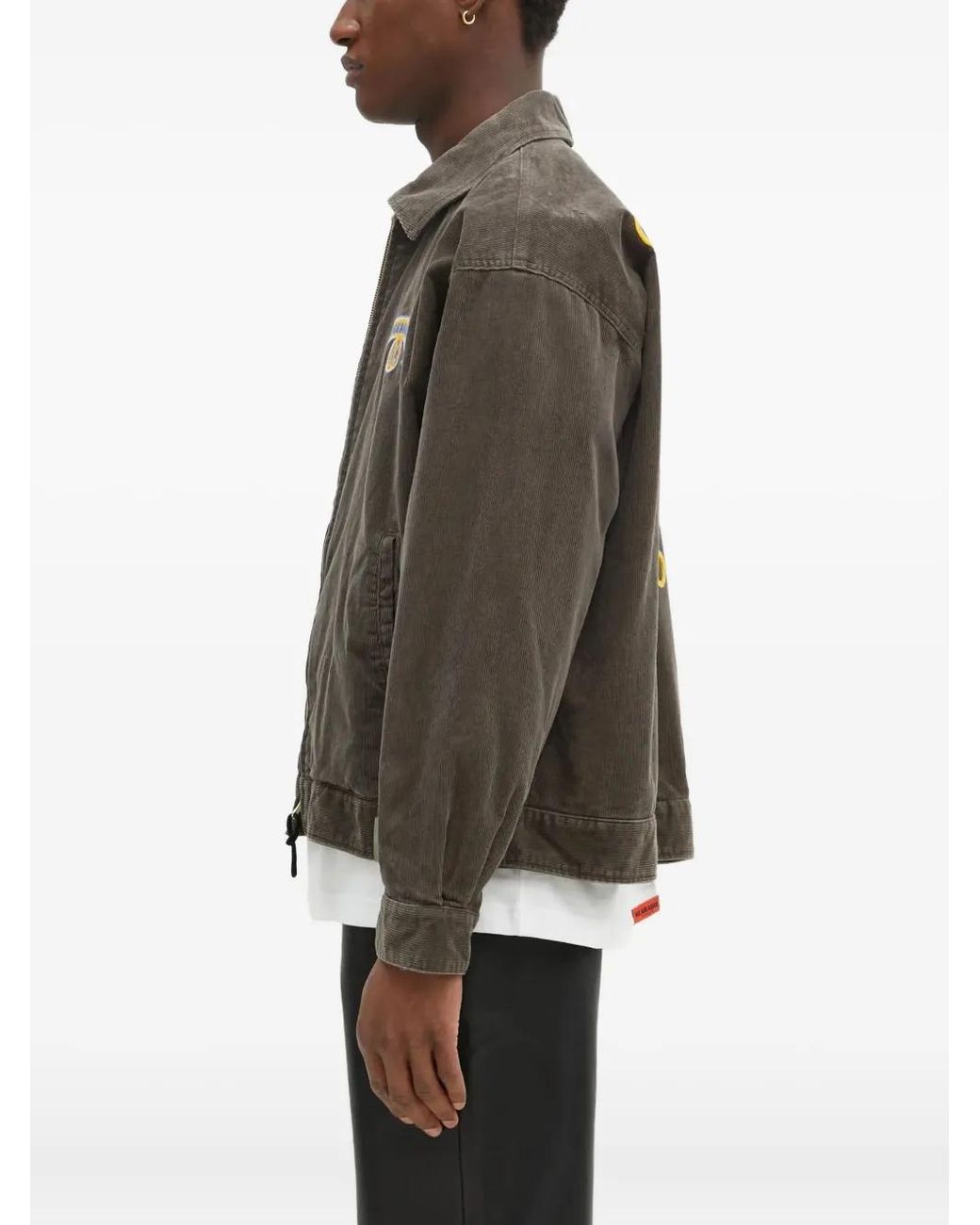 Neighborhood Brown Leather Jacket for men