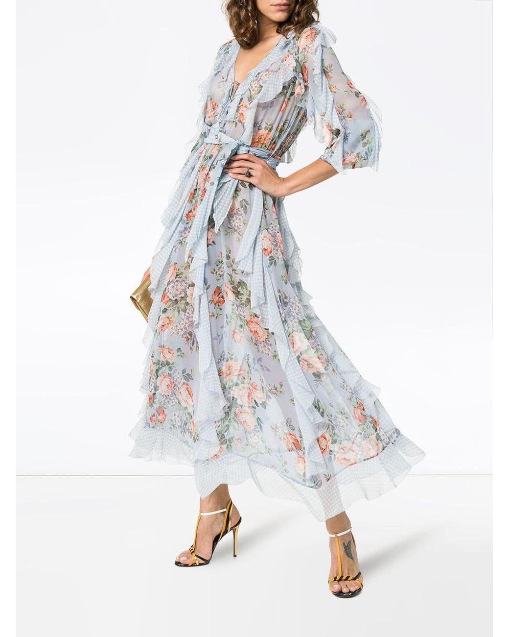 Zimmermann bowie waterfall clearance dress