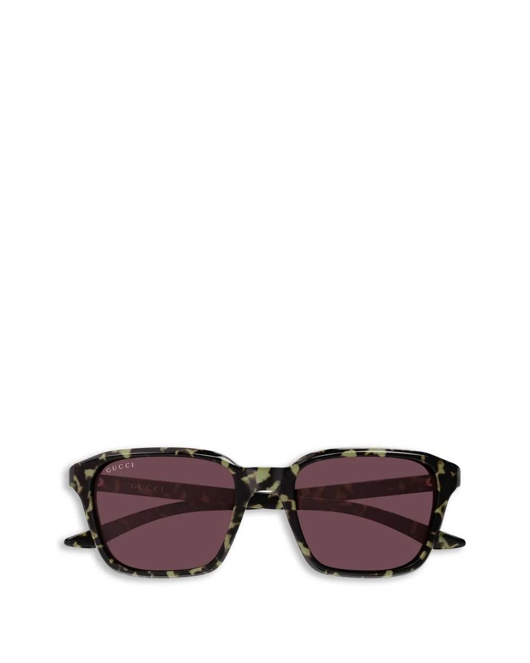 Gucci Purple Logo-Detail Sunglasses for men