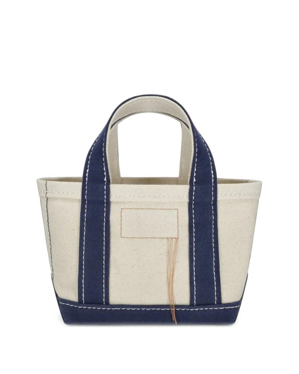 Fortela Blue Mini Aly Canvas Tote Bag