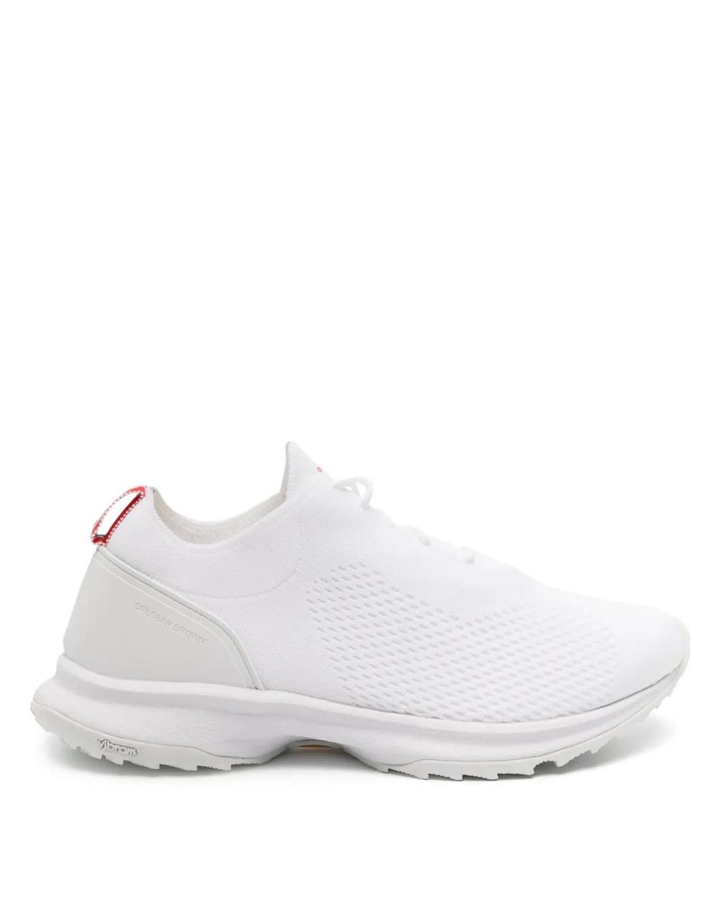Orlebar Brown White Somerled Knitted Sneakers for men