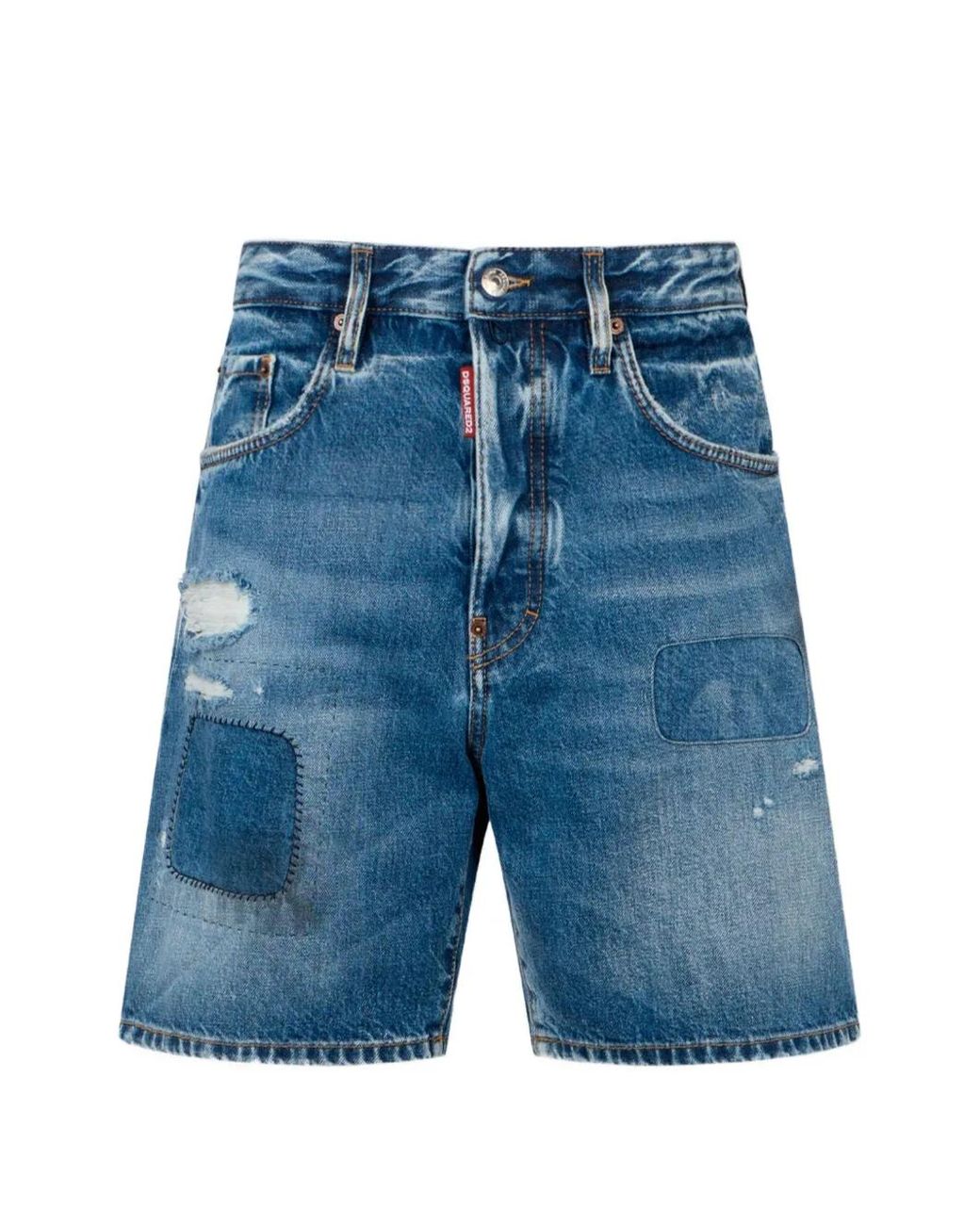 Pantalones Cortos The Worker DSquared² de color Blue
