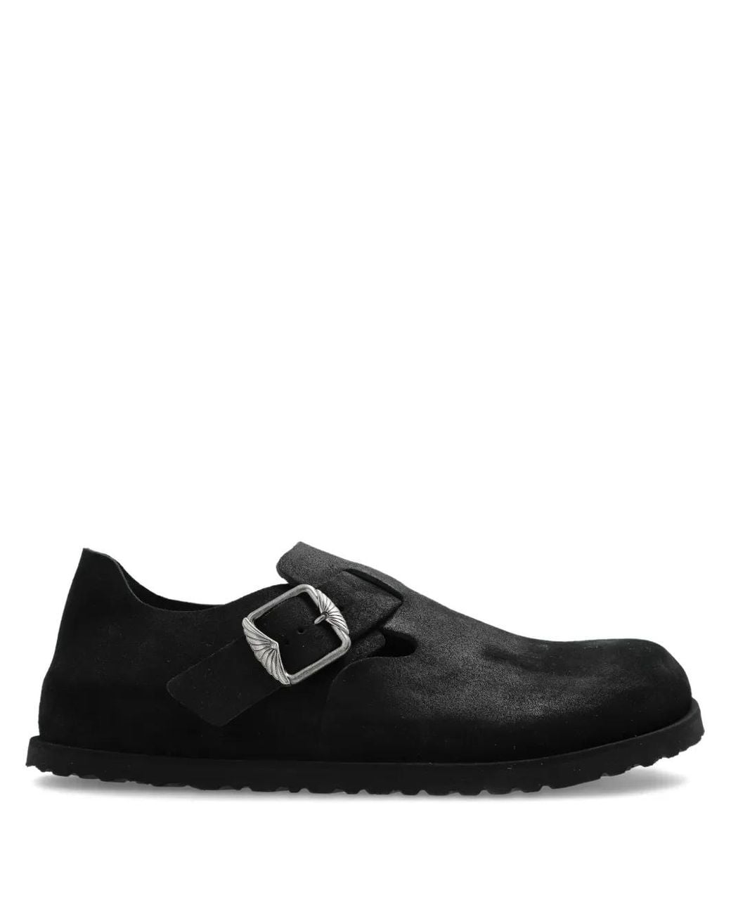 Birkenstock Black Becomes Berlin London Suede Loafers for men