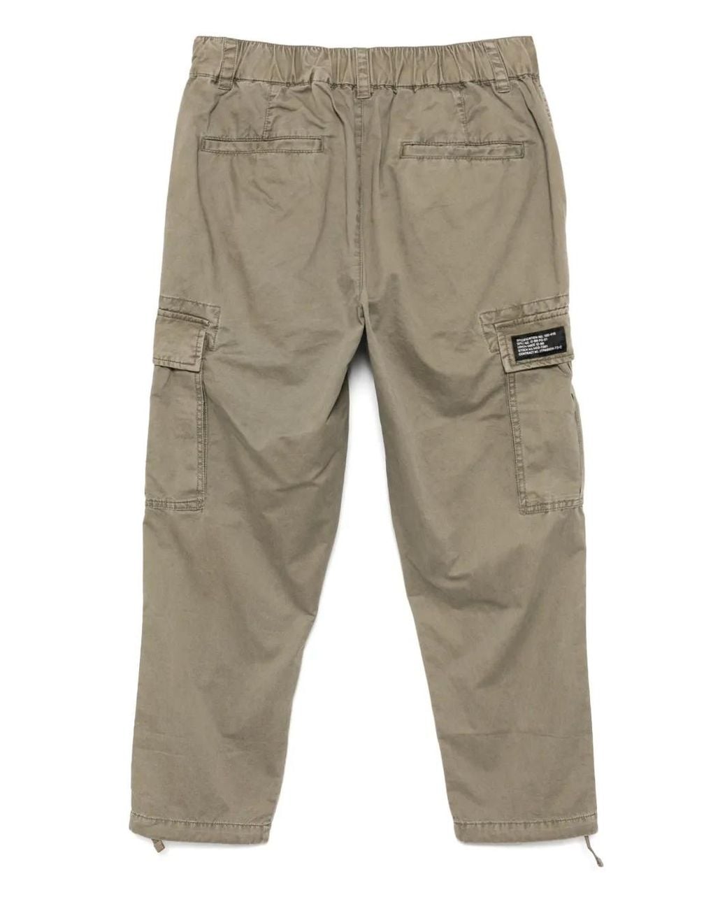 Izzue Gray Cargo Trousers for men