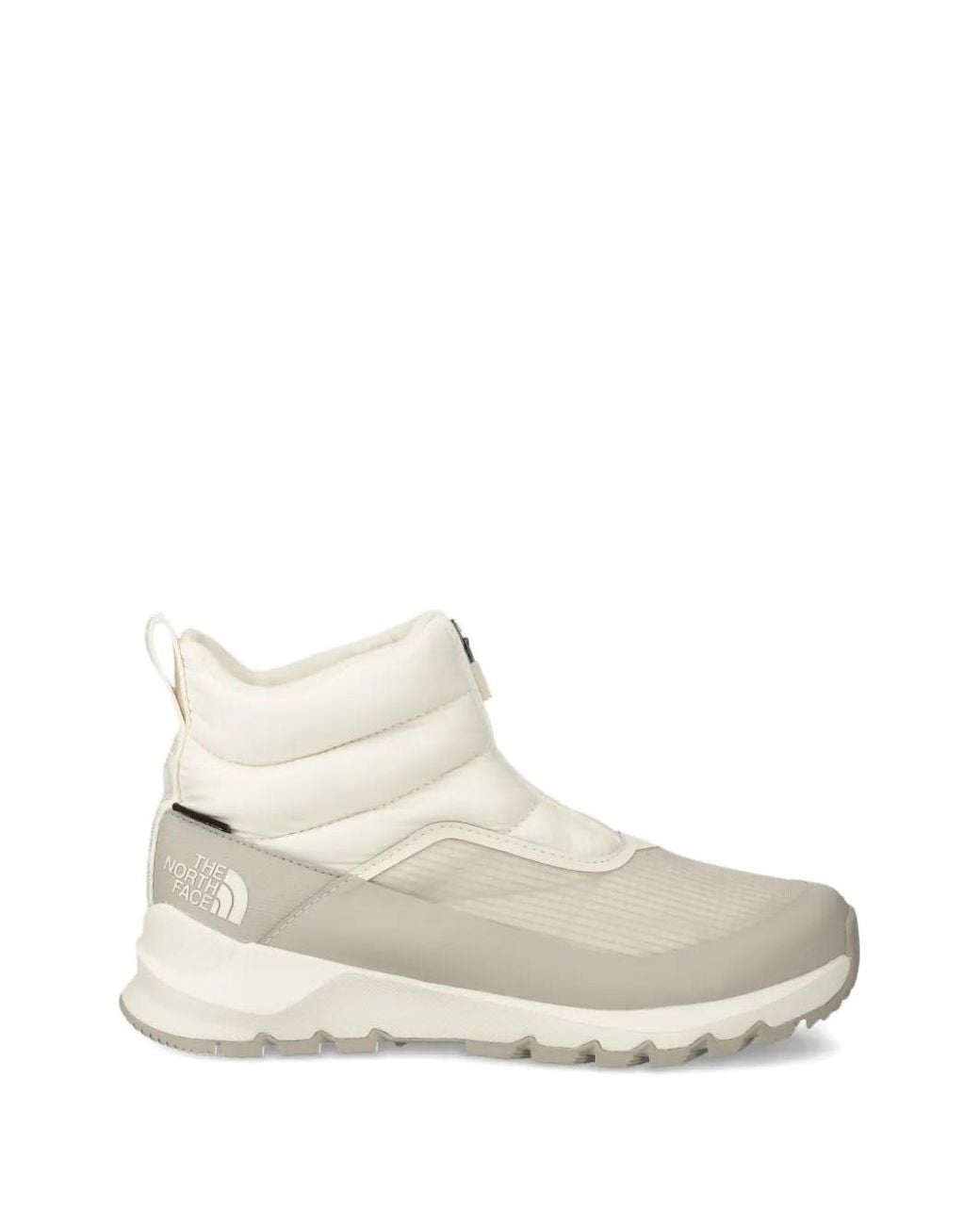 The North Face White Thermoball Progressive Zip Ii Wp Quilted Boots