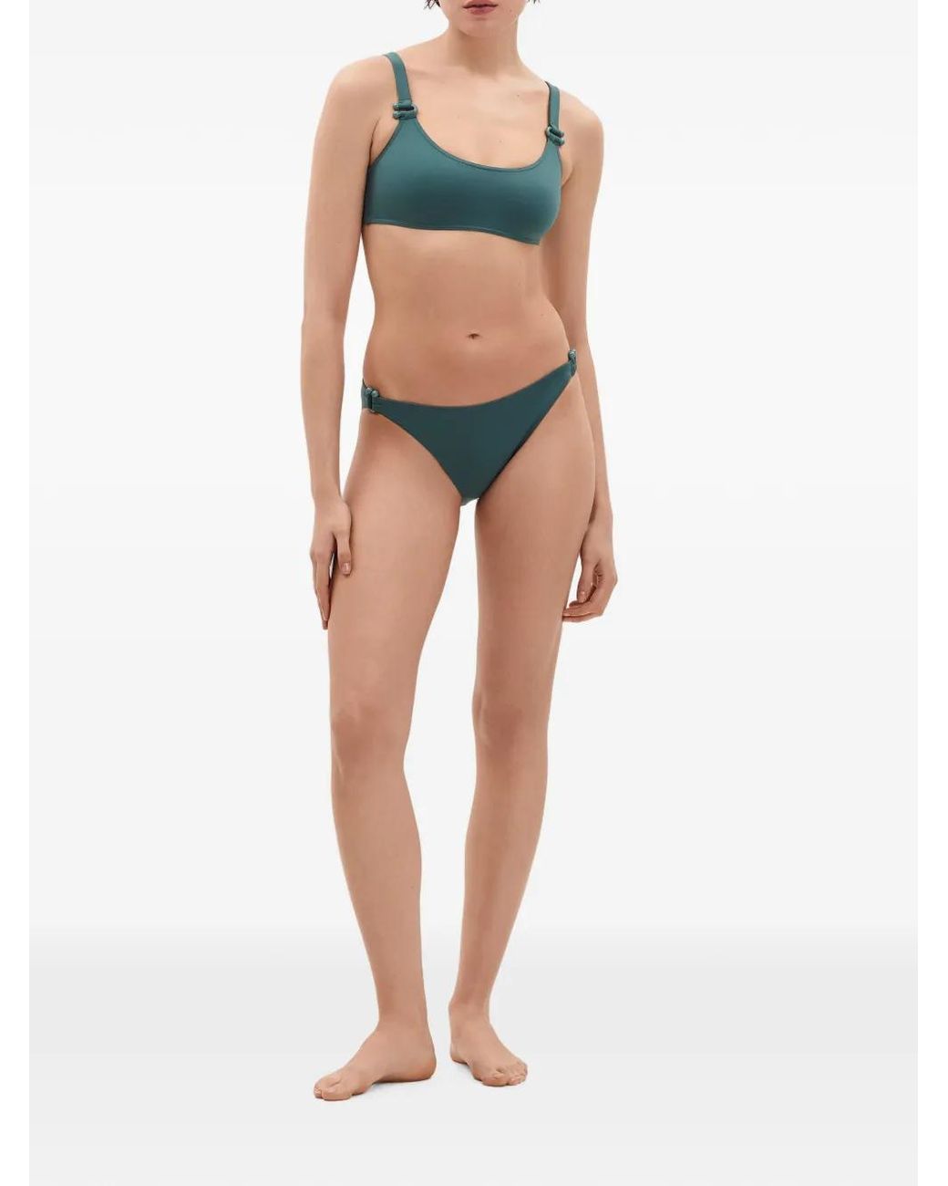 Eres Green Haut De Bikini Fearless À Coupe Crop