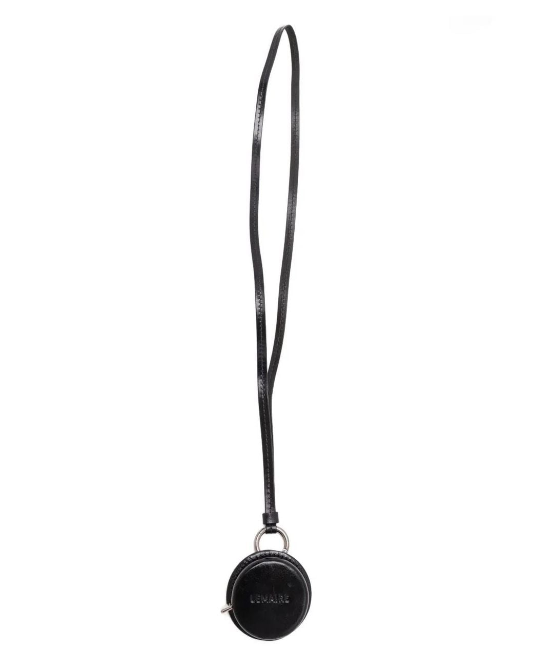 Lemaire Black Molede Tape Necklace