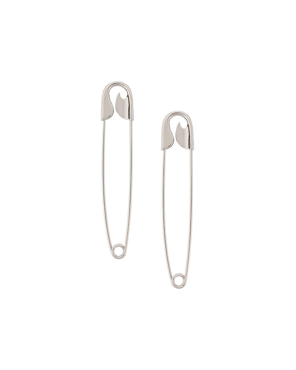 Boucles D Oreilles A Design D Epingle A Nourrice Balenciaga en coloris Metallise Lyst