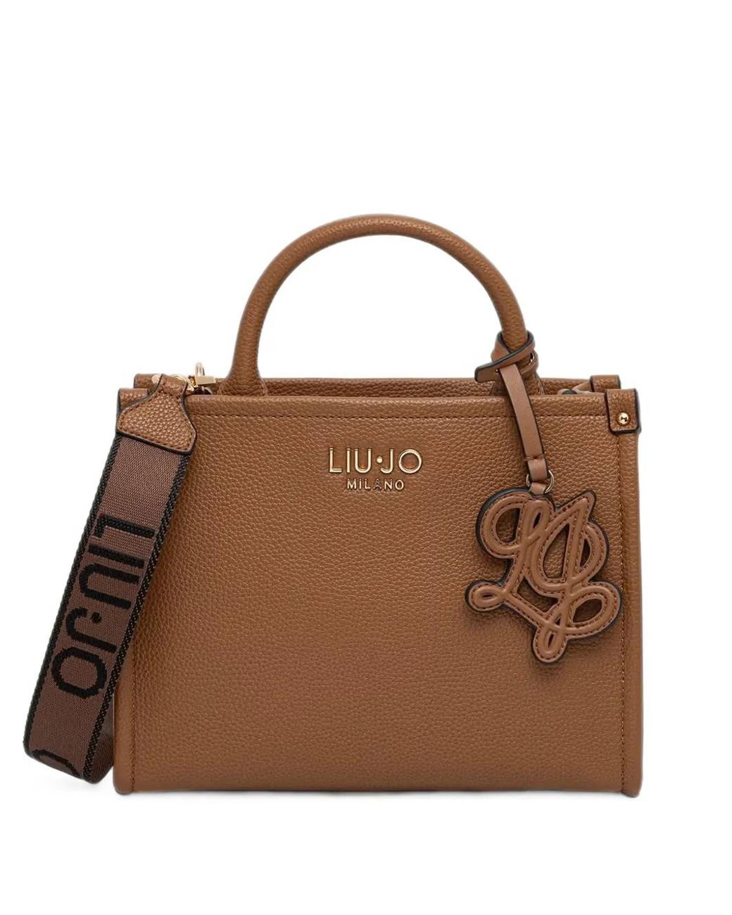 Liu Jo Brown Small Bag With Charm
