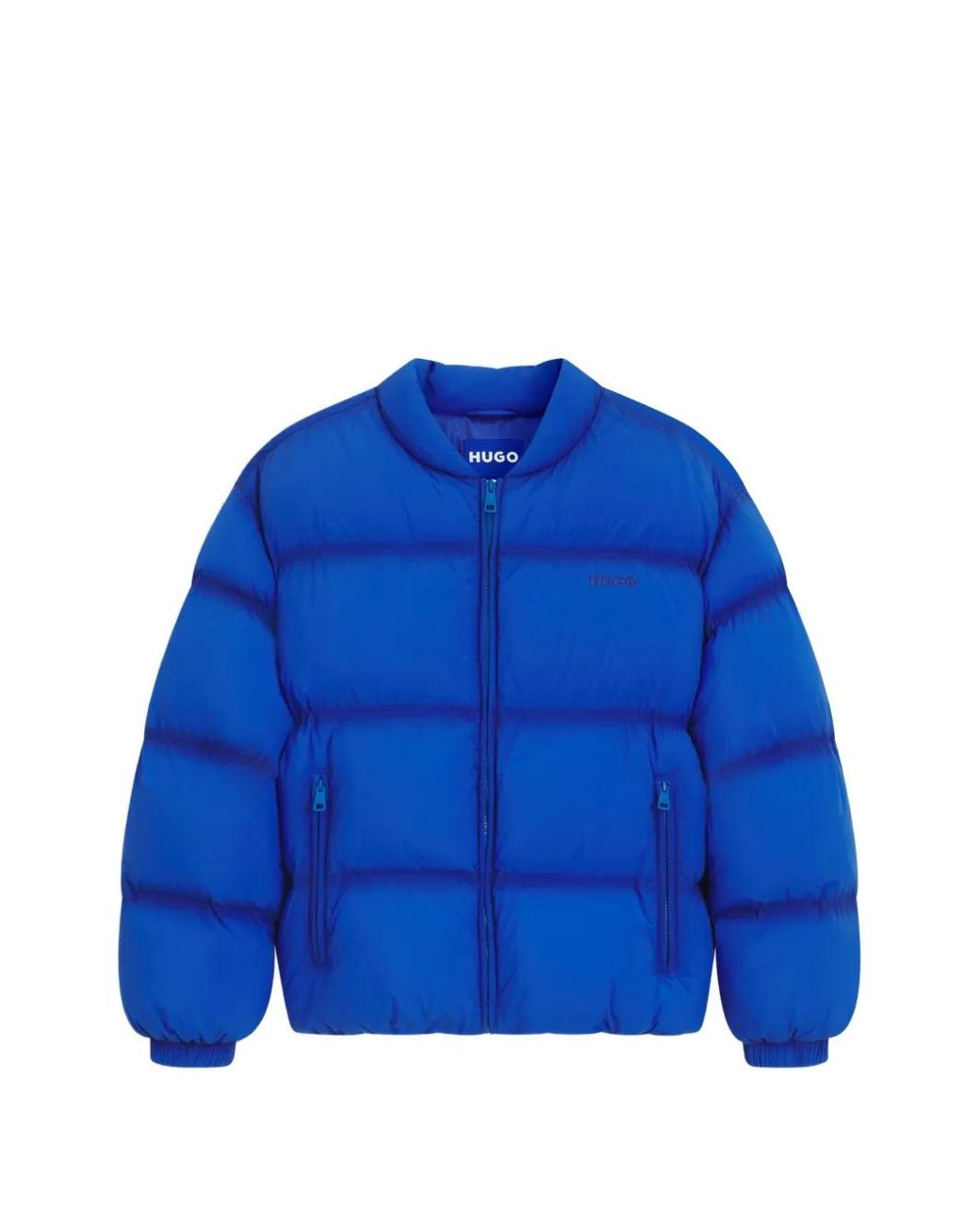 HUGO Blue Braden Zip-Fastening Quilted Jacket for men