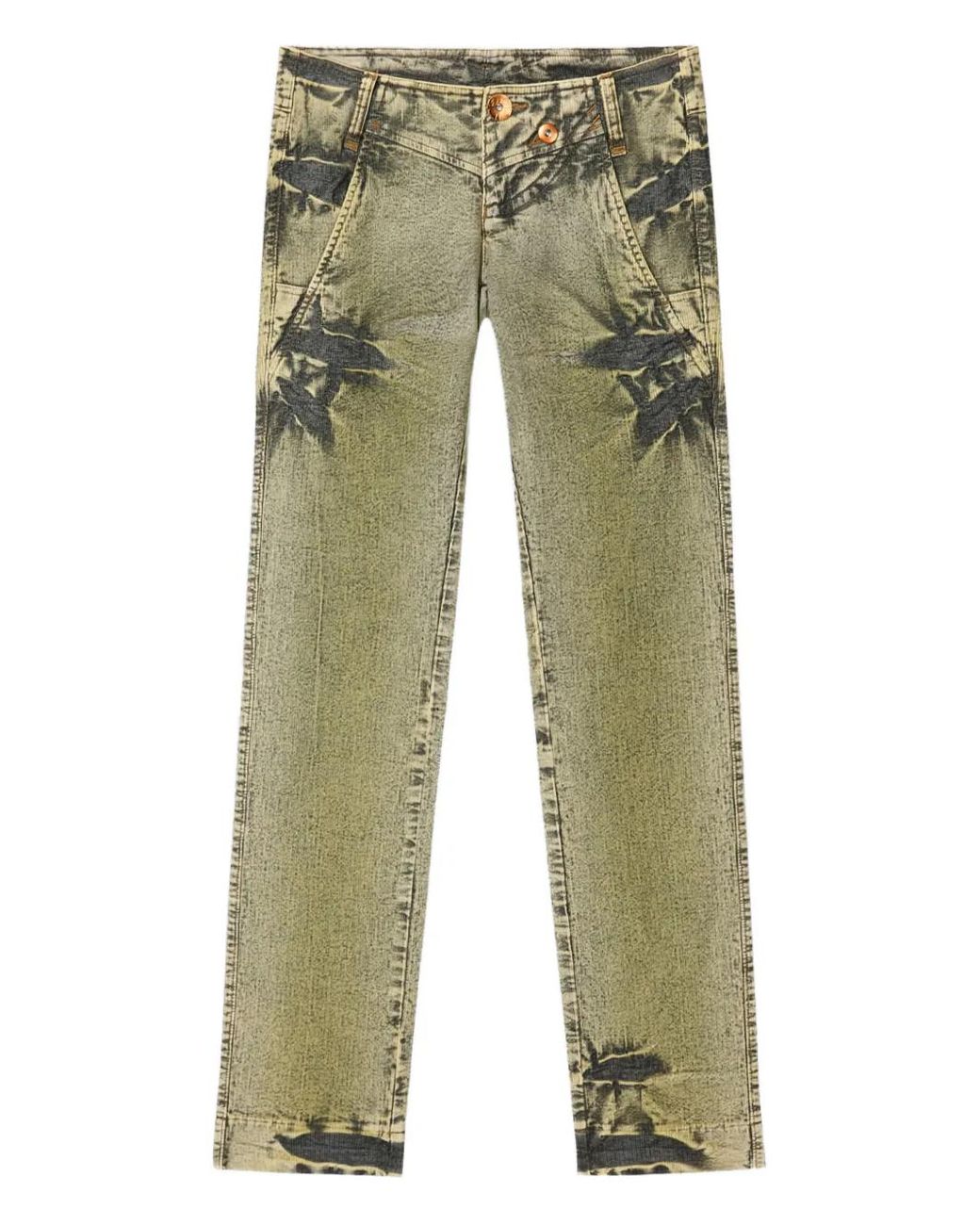 Miss Sixty Green X Knwls Tie-Dye Jeans