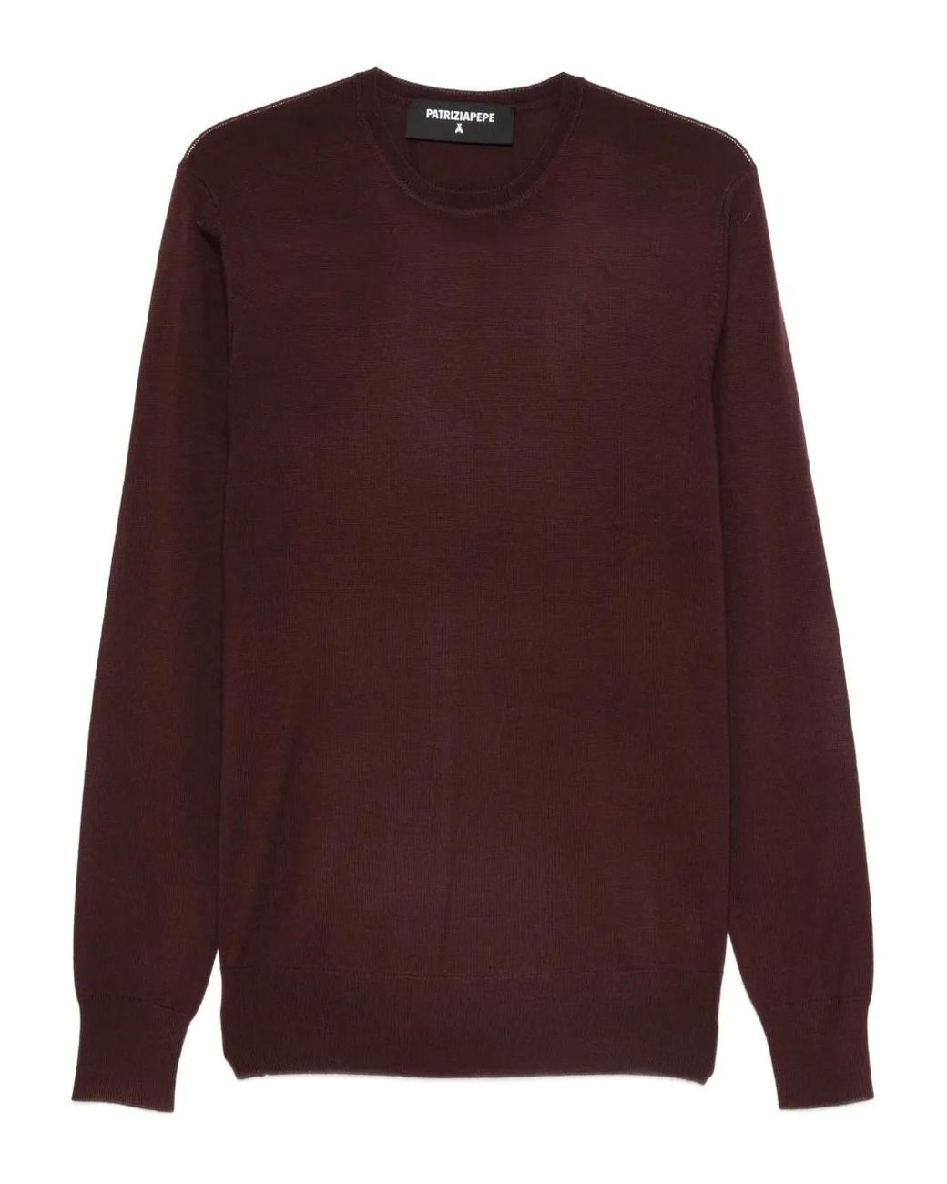 Patrizia Pepe Purple Wool Jumper for men
