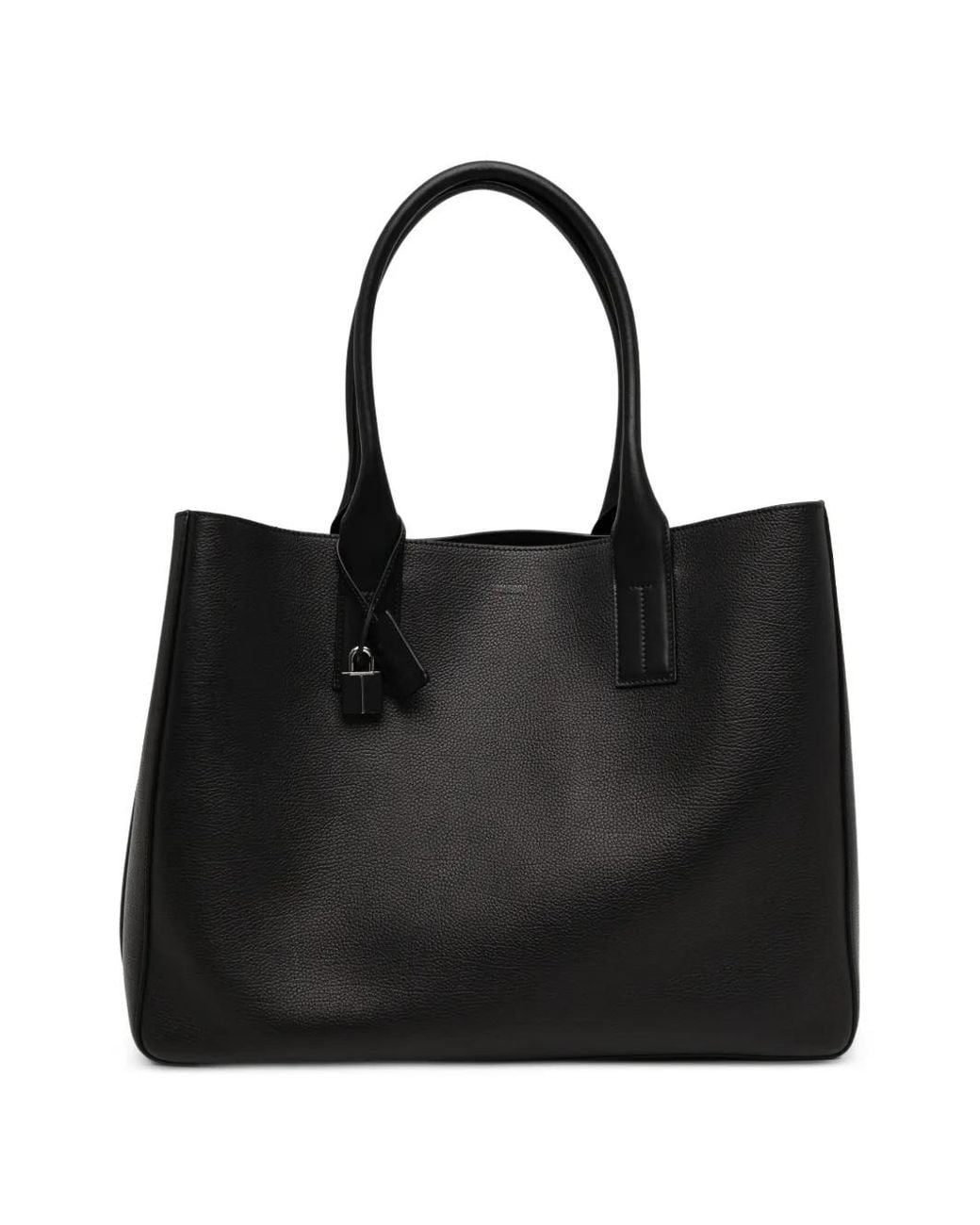 Borsa Tote Con Lucchetto di Tom Ford in Black da Uomo