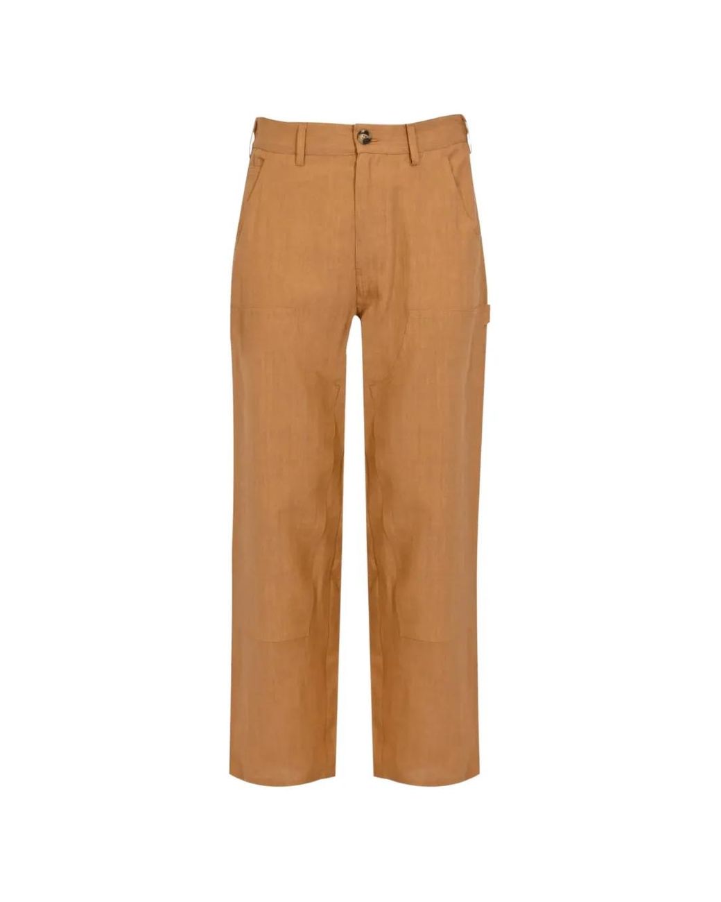Amaranto Natural Straight-Leg Cargo Pants for men