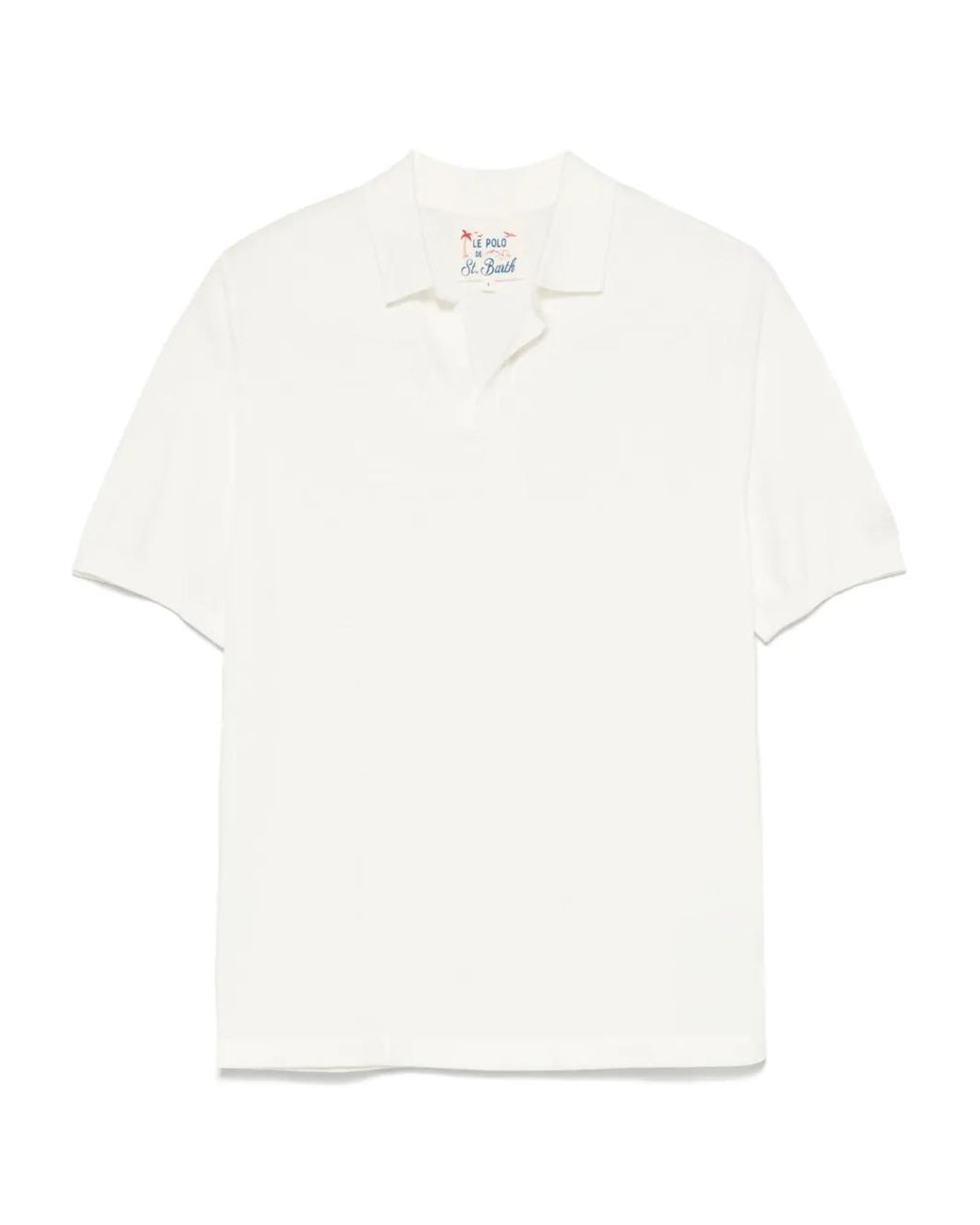 Mc2 Saint Barth White Sloan Polo Shirt for men