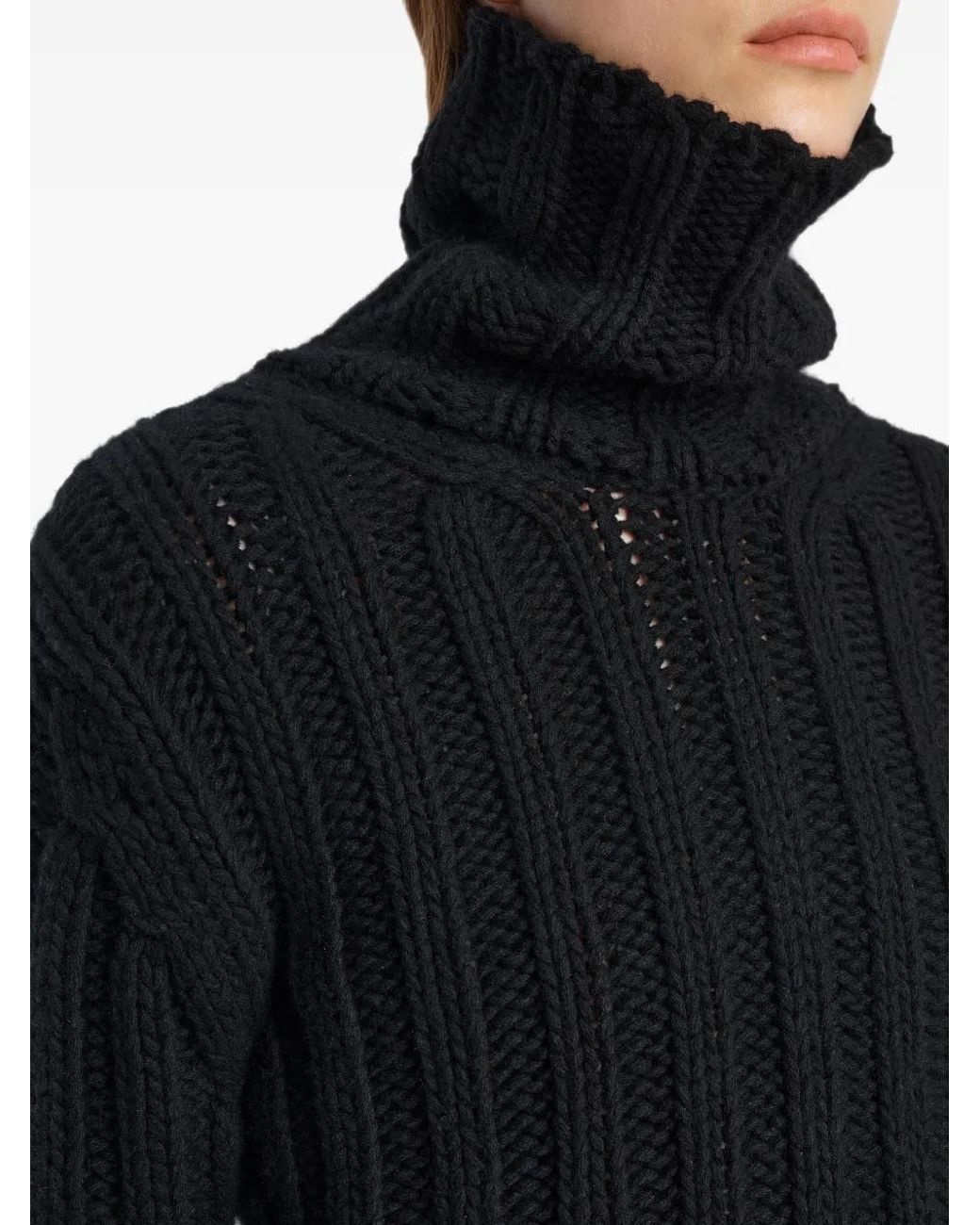 Khaite Black Kelly Sweater