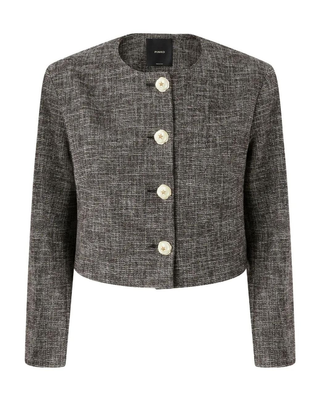 Chaqueta con botones Pinko de color Black