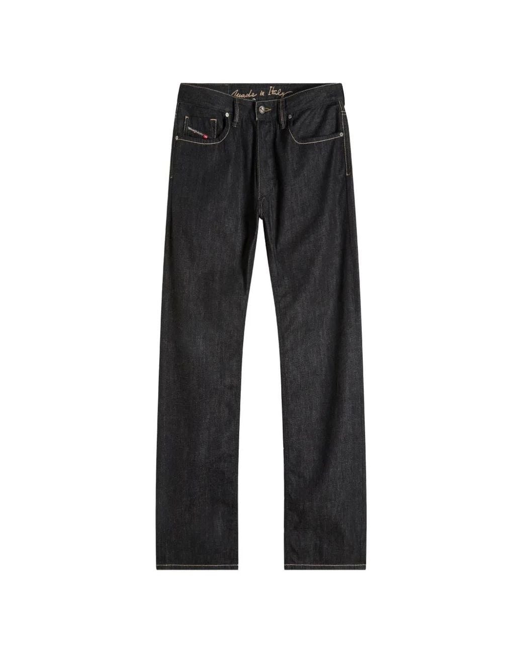 DIESEL Black Regular-Jeans Low-Waist 1985 Larkee for men