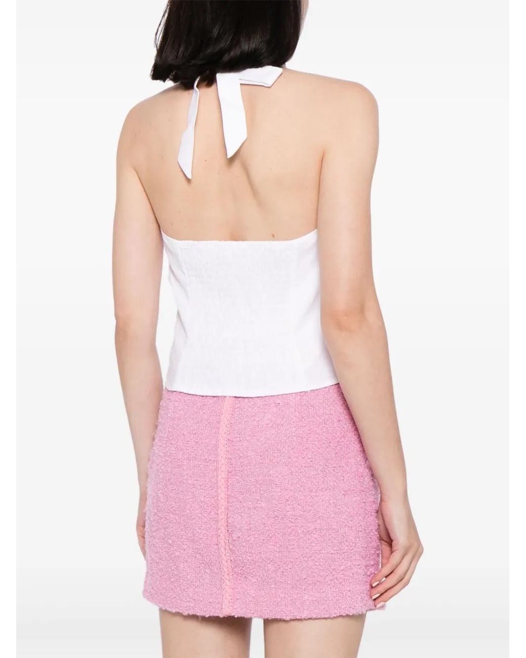 Top Malika Reformation de color White