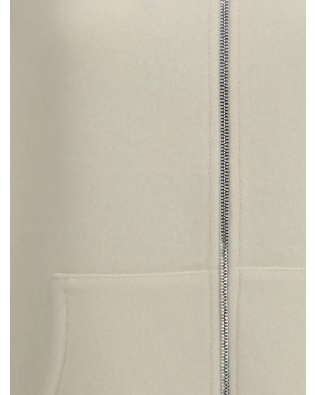 Rier White Full Zip Gilet