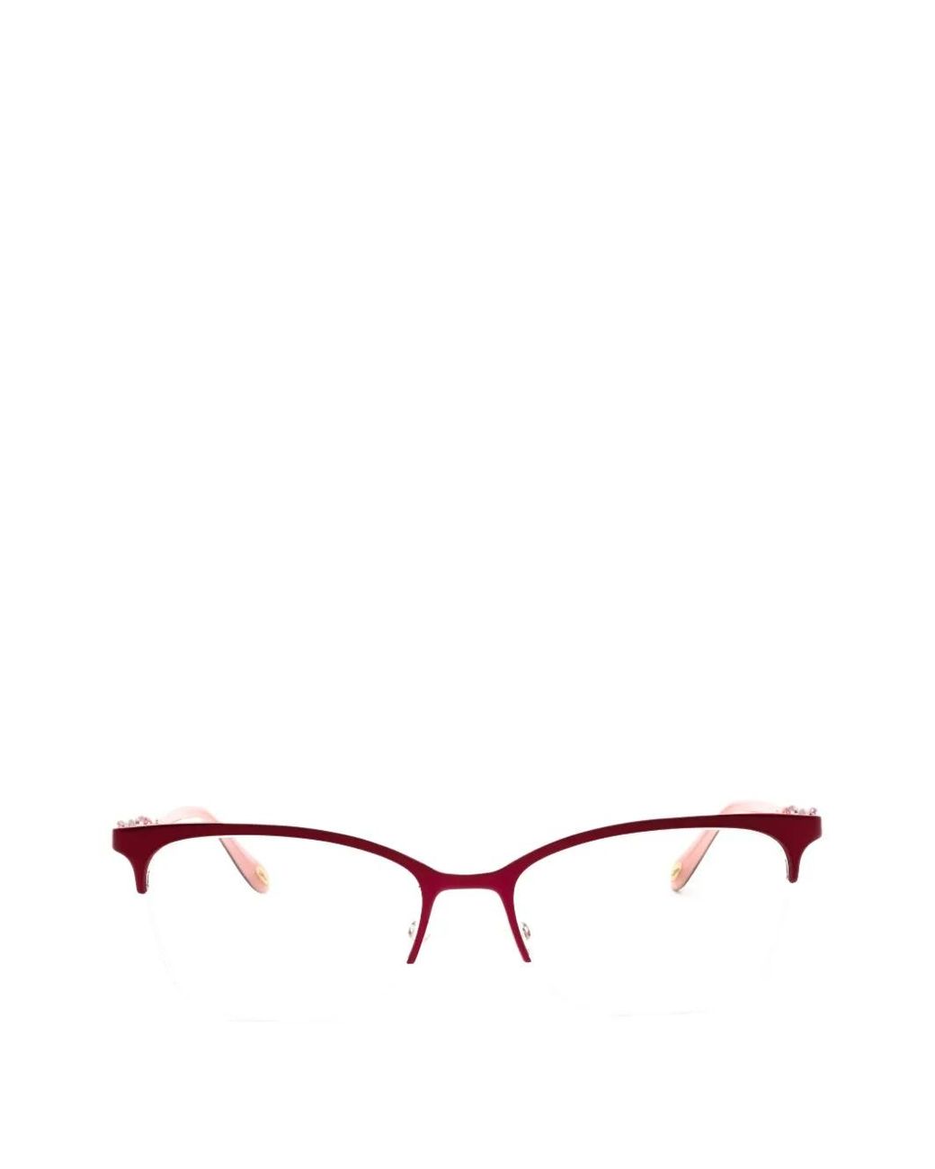 Emozioni White Rectangle-Frame Glasses