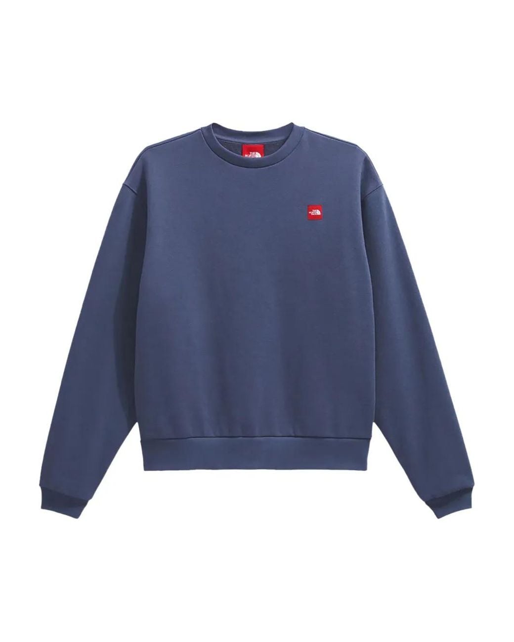 The North Face Blue Logo-Patch Sweater for men
