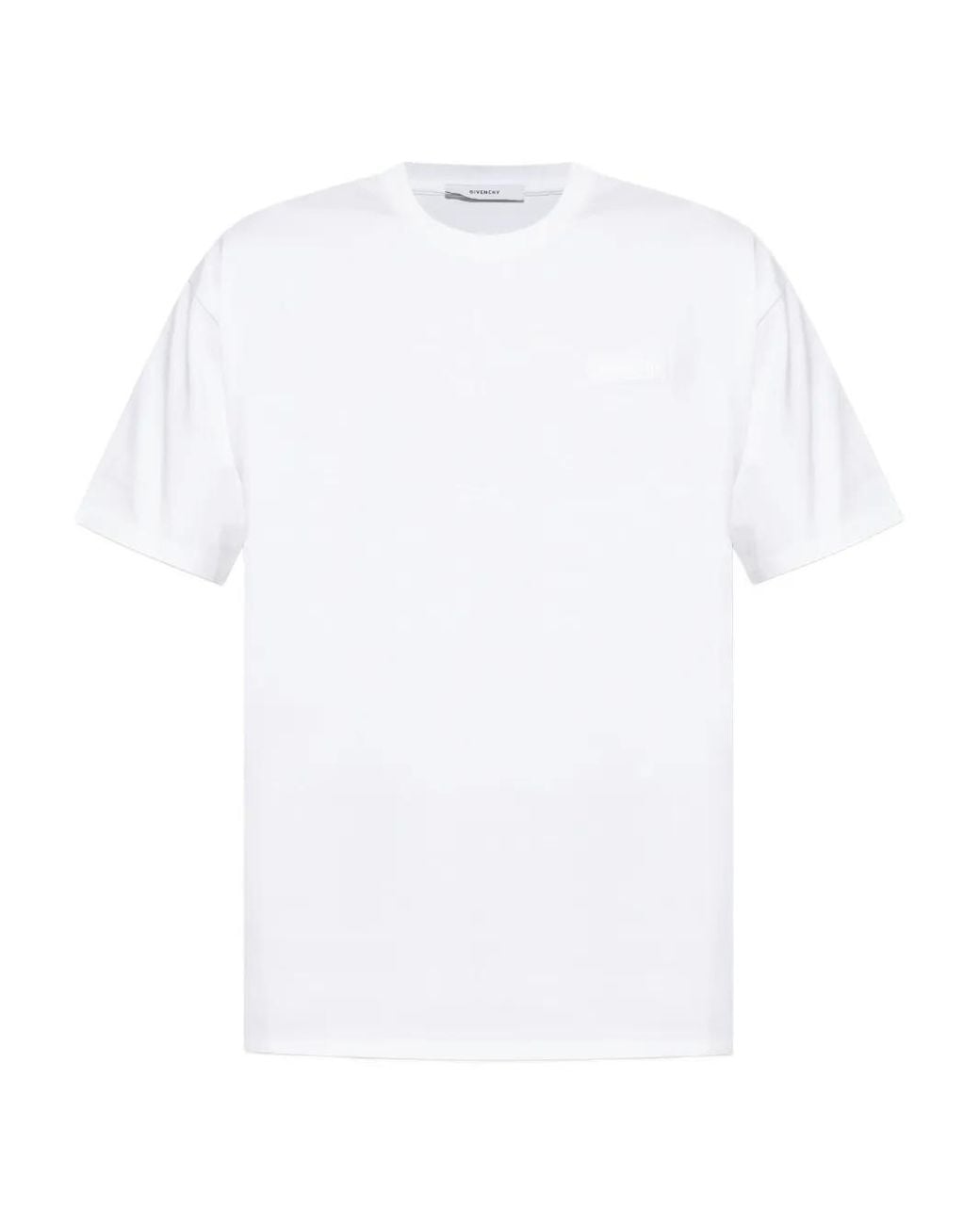 Camiseta Con Parche Del Logo Givenchy de hombre de color White