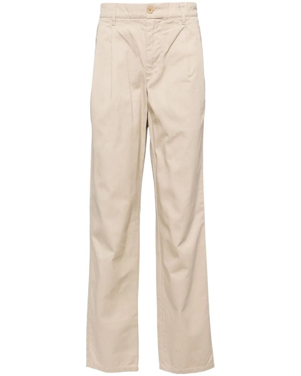 Aspesi Natural Banana Slim Trousers for men