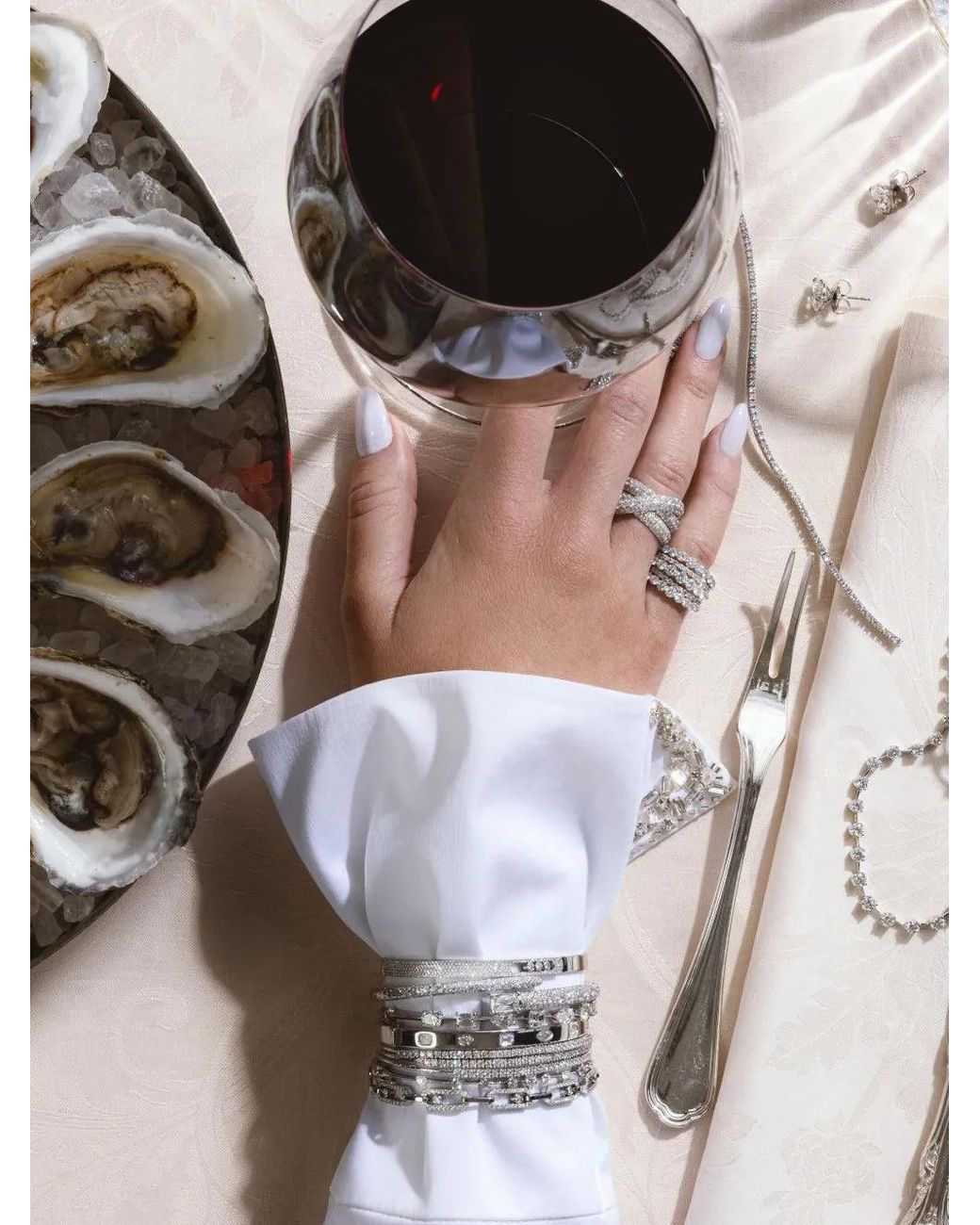 Kwiat White 18K Star-Set Starry Night Bracelet