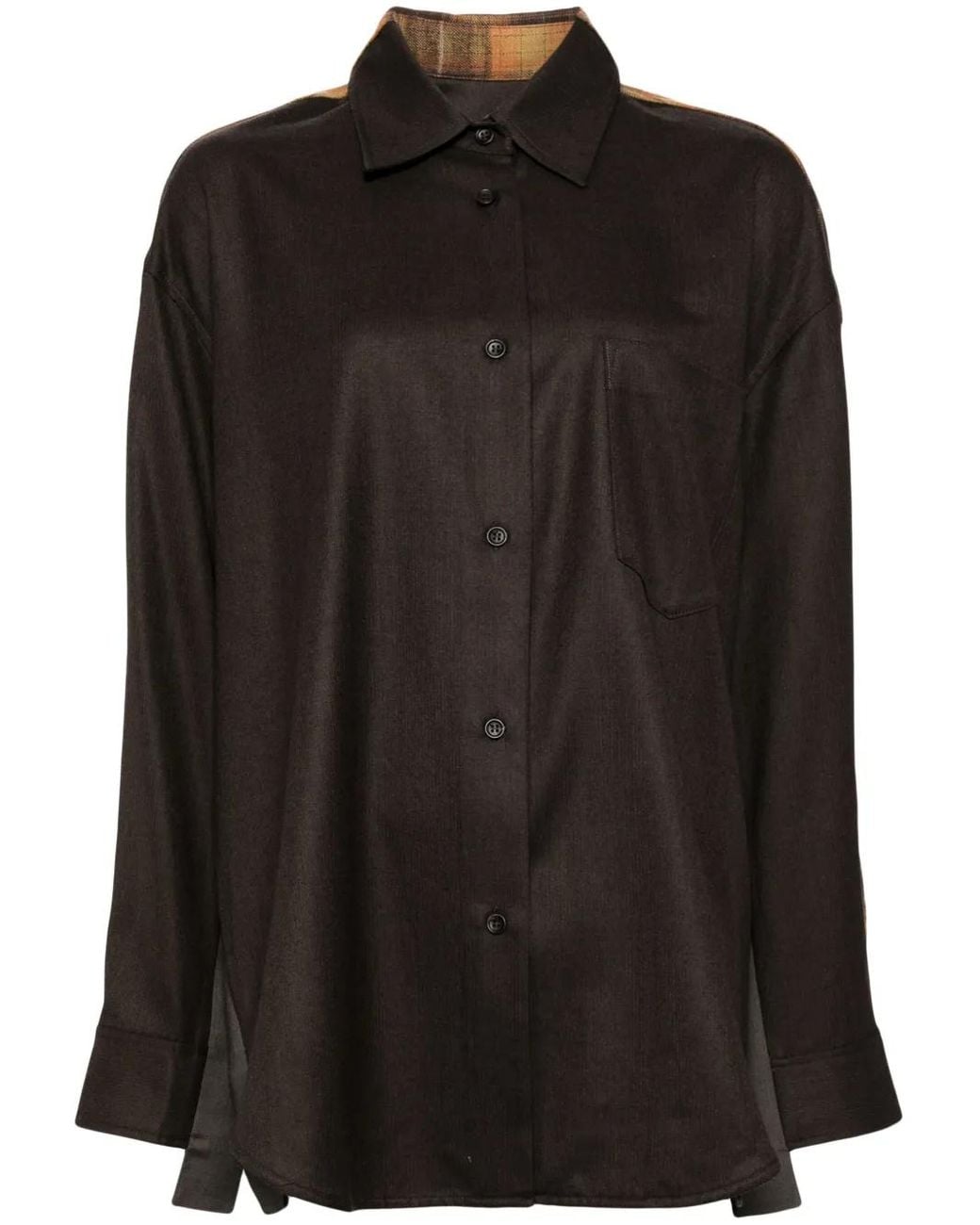 JNBY Black Check-Pattern Jacket