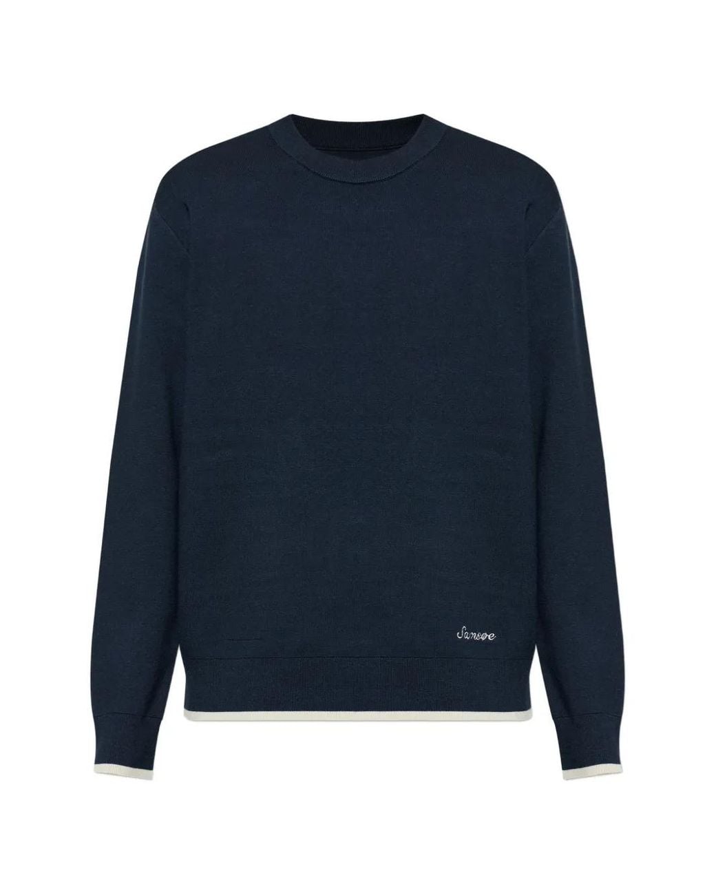 Samsøe & Samsøe Blue Pull À Logo for men