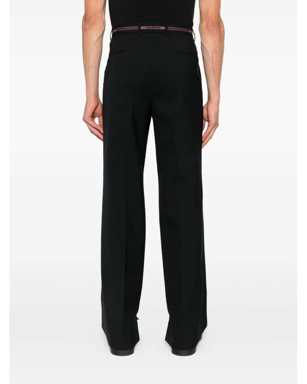 Gucci Broek Met Logoband in het Black voor heren