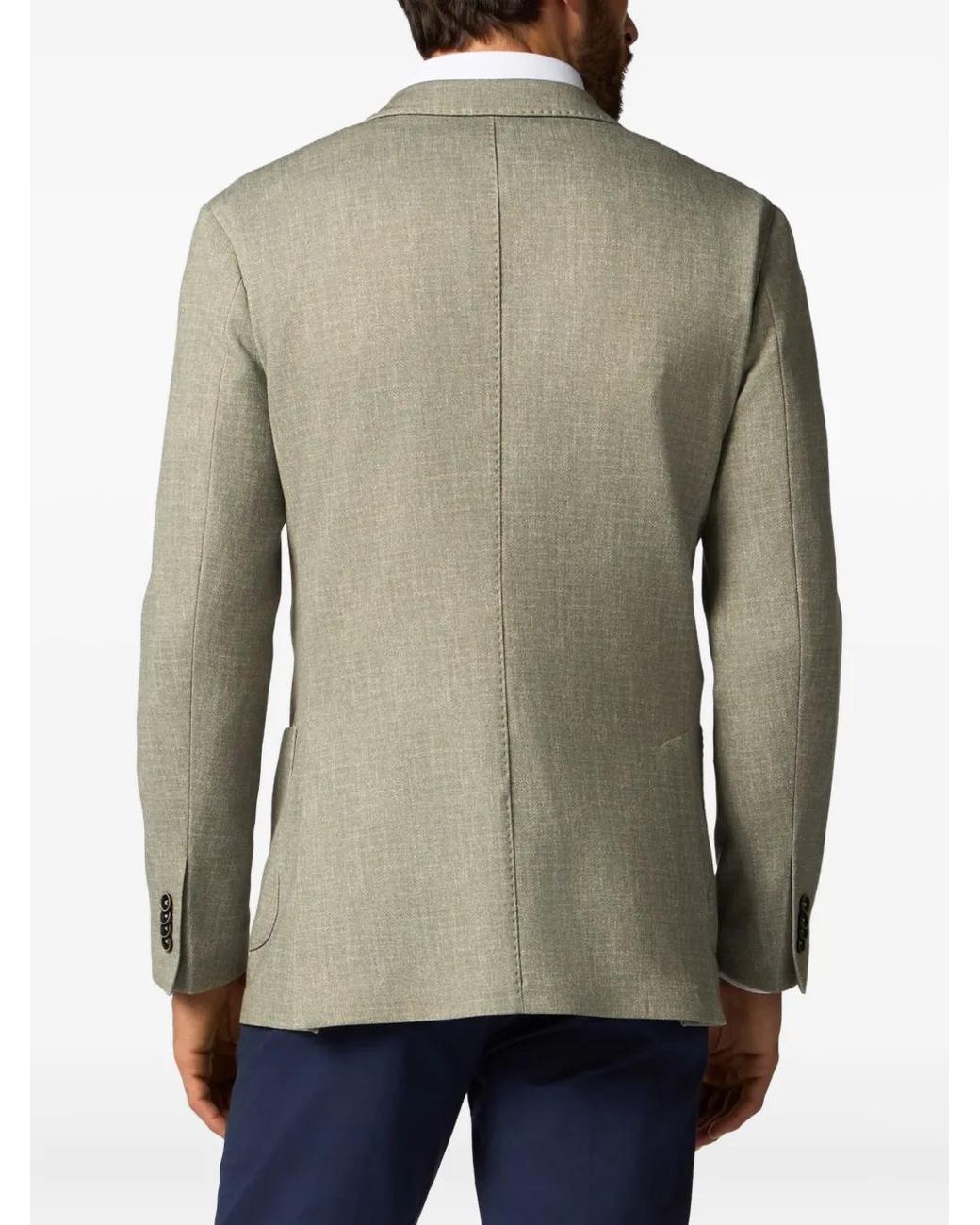 Brooks Brothers White Single-Breasted Blazer for men