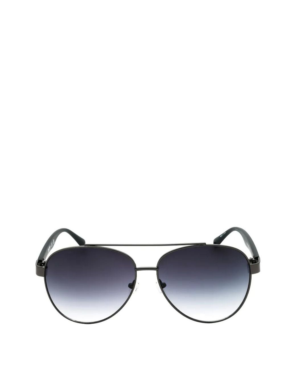 Kenneth Cole Blue Gradient Pilot-Frame Sunglasses