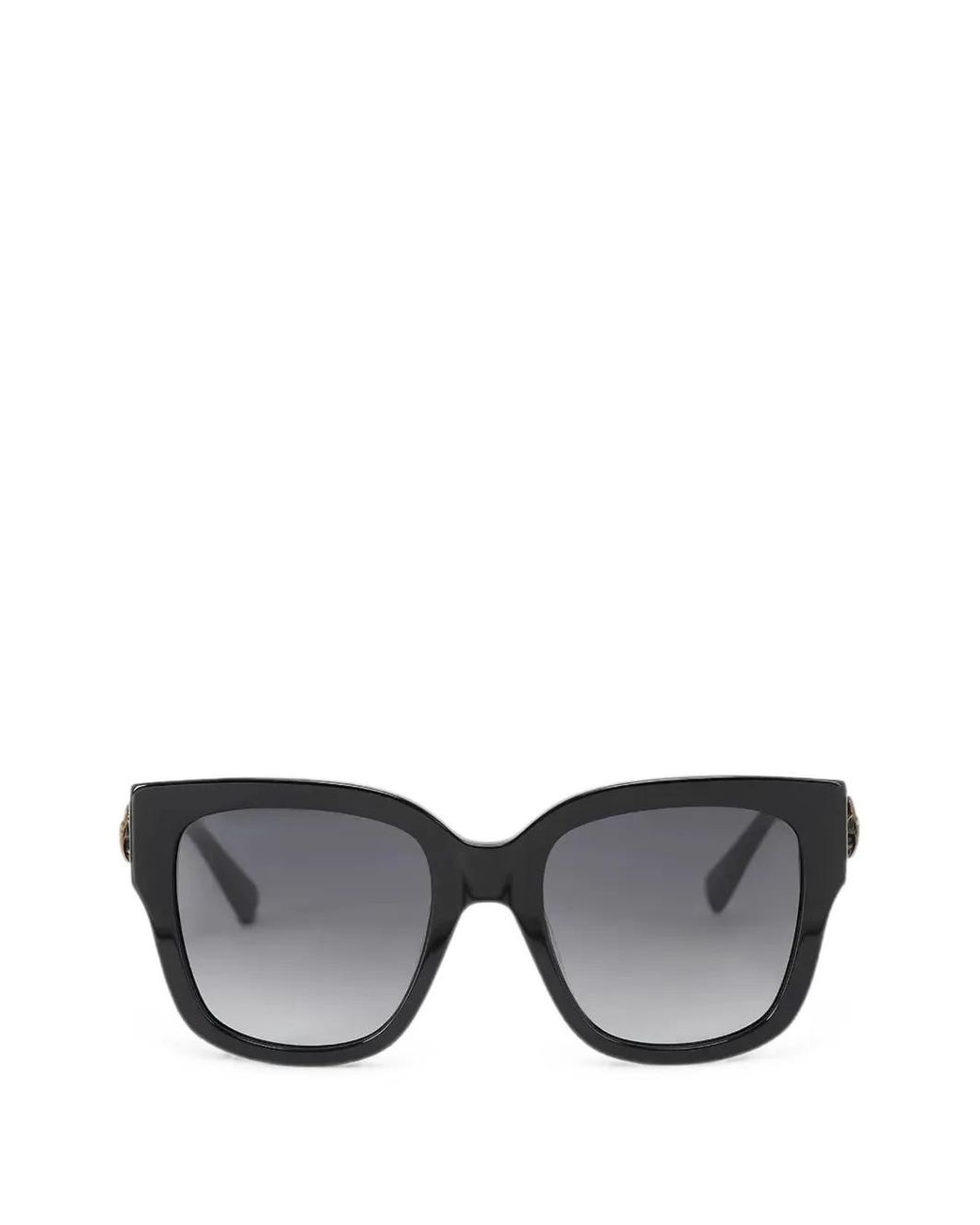 Kurt Geiger Gray Lunettes De Soleil À Monture Carrée Et Plaque Aigle