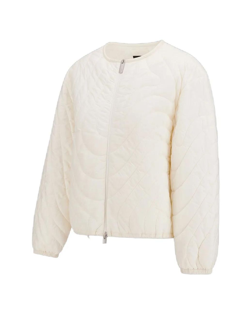 Laminar White Quilted Jacket