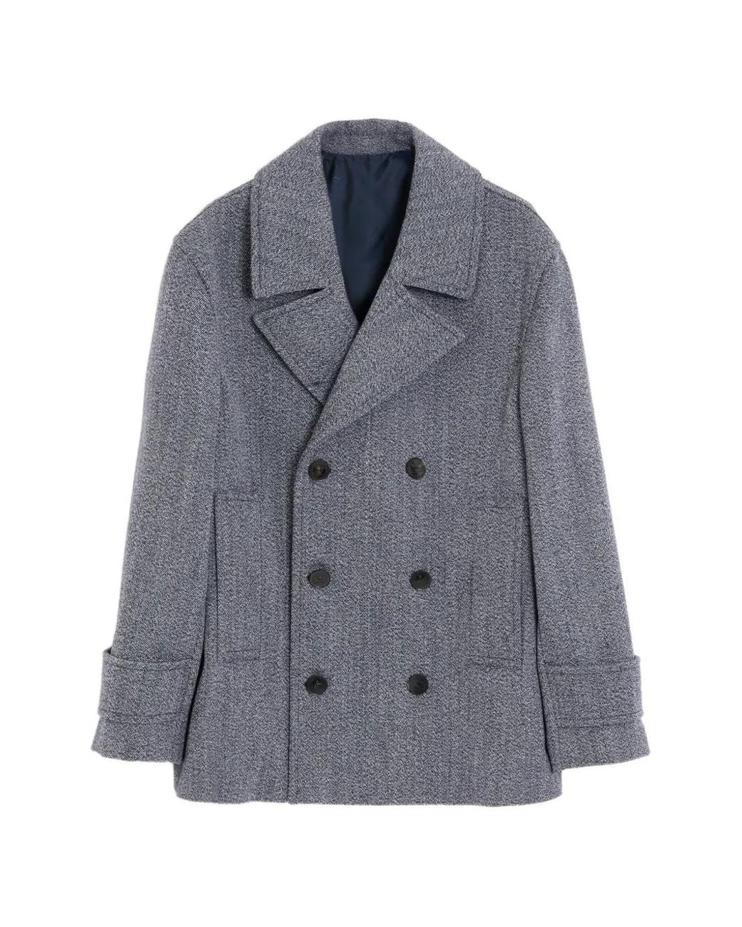 Valentino Garavani Gray Wool Tweed Blazer for men