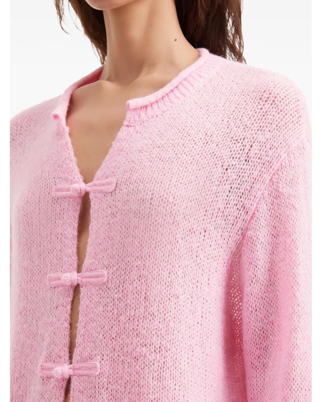 B+ AB Pink Buttoned Cardigan