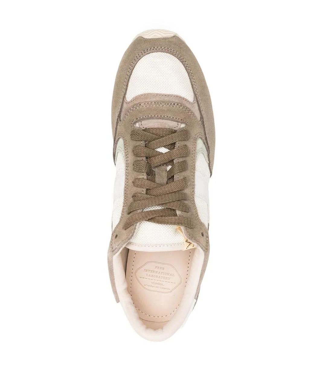 Visvim White Dunand Low-Top Sneakers for men