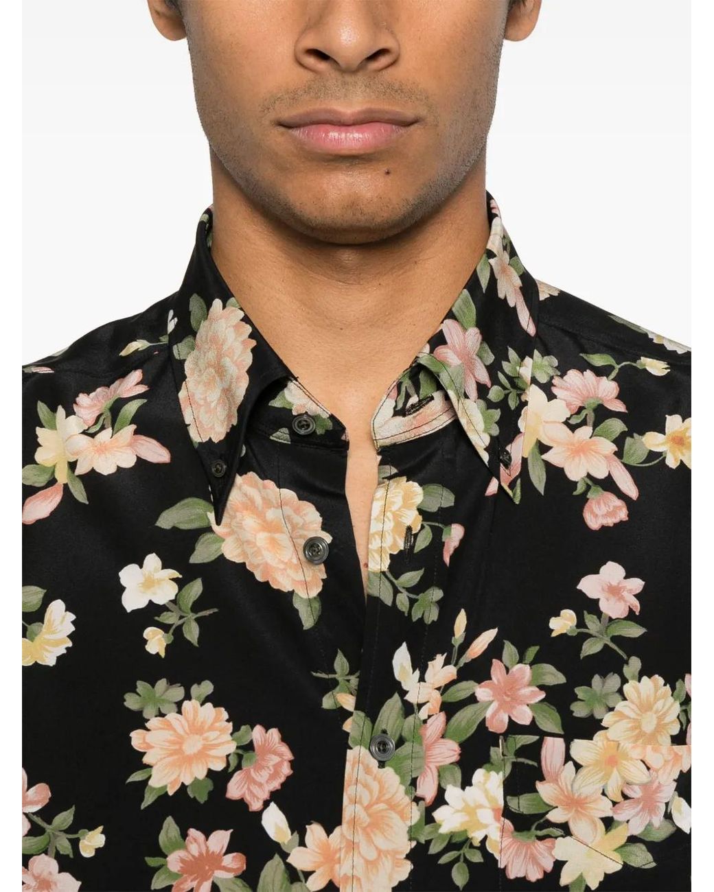 Tom Ford Black Fluid Fit Shirt for men