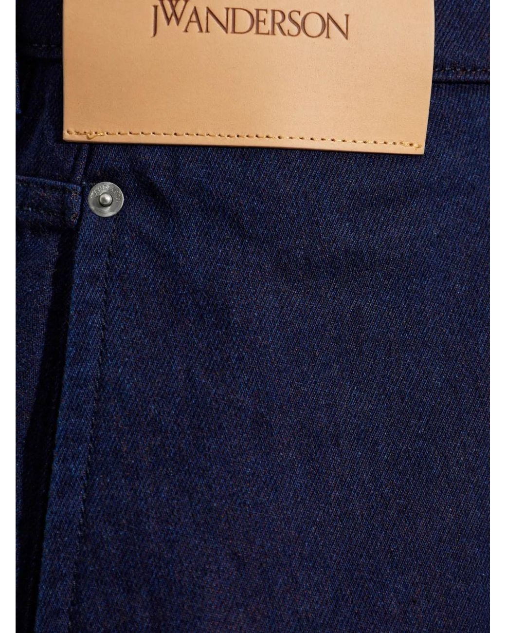 J.W. Anderson Blue Twisted Jeans for men