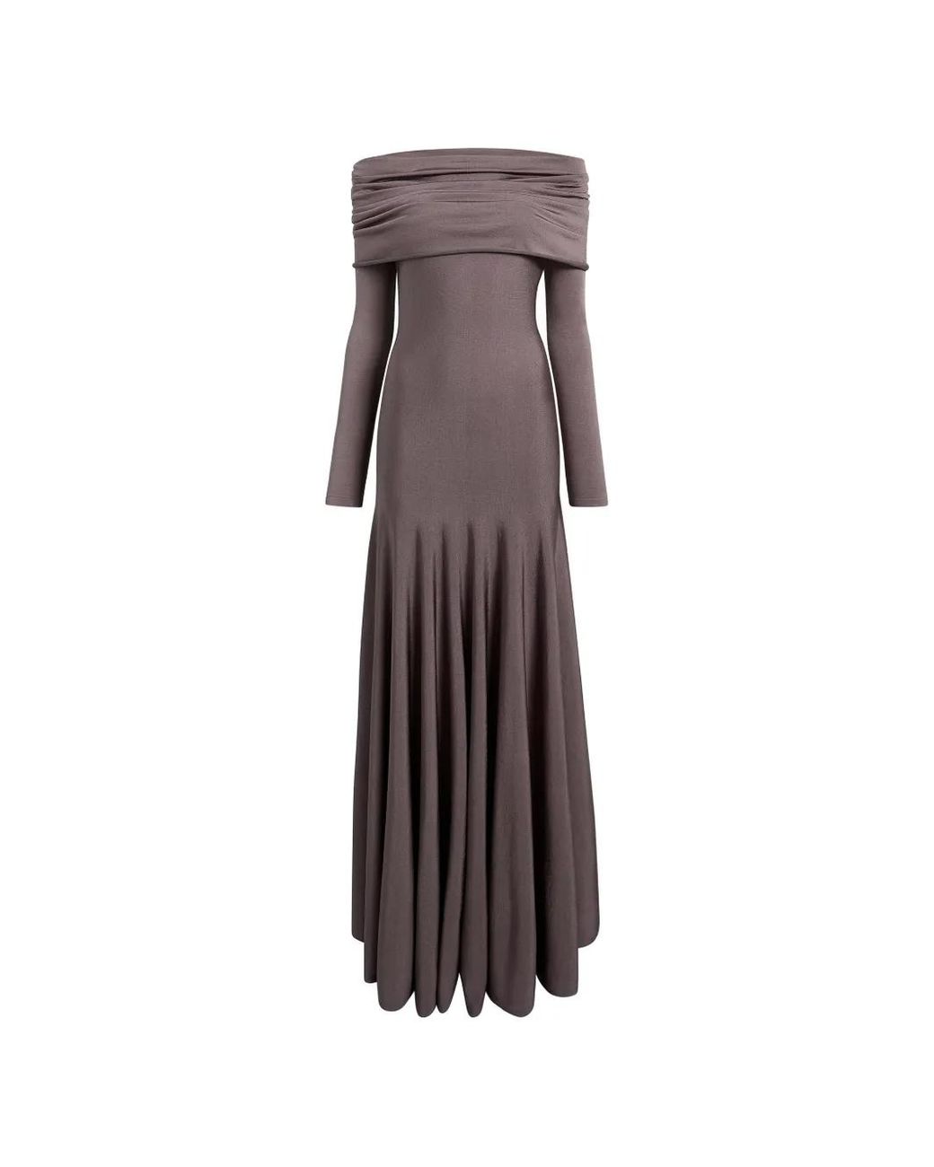 Khaite Gray Genesis Dress