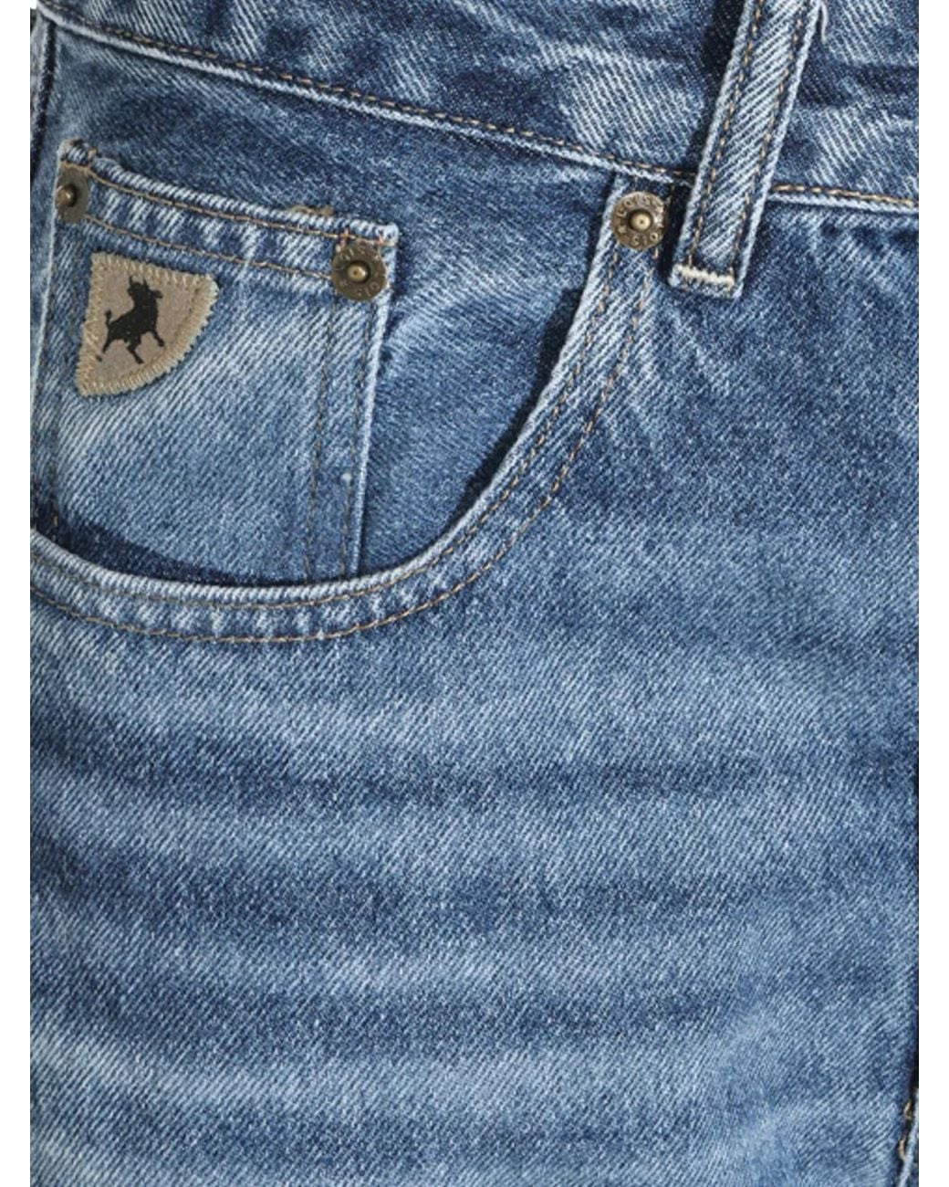 Lois Blue Jean À Bords Francs
