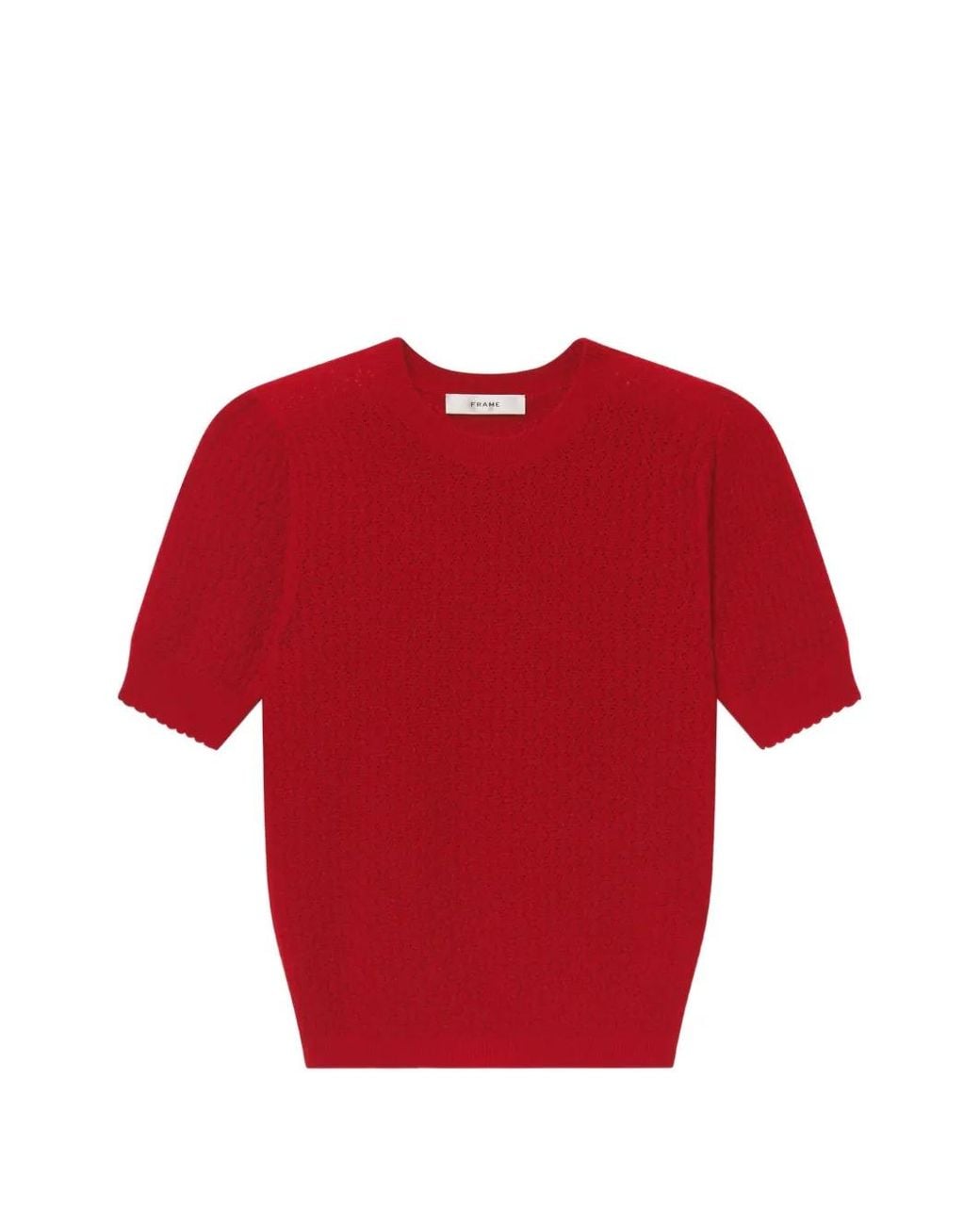 FRAME The Gathered Honeycomb Sweater